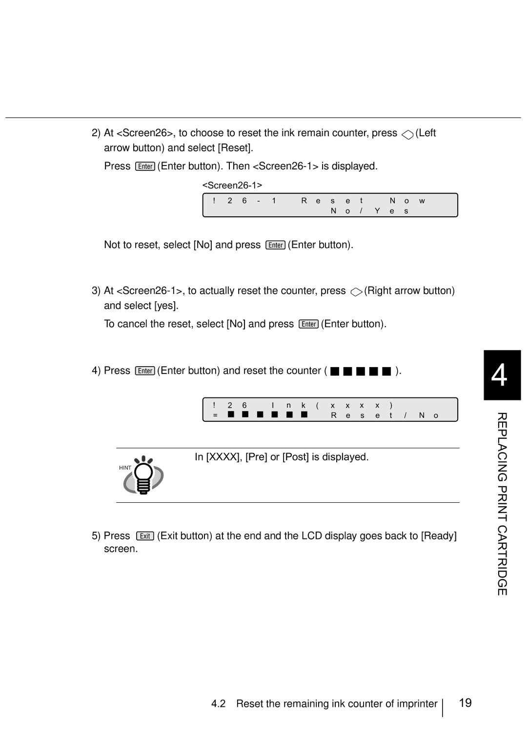 Fujitsu FI-486PRRE manual Screen26-1 