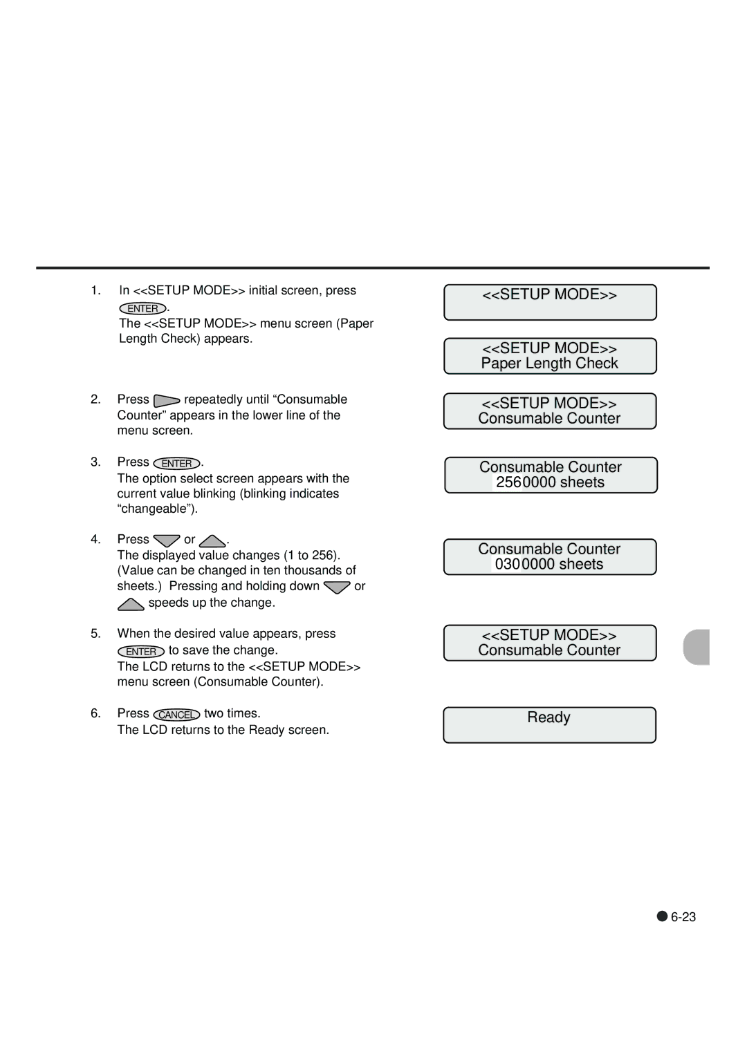 Fujitsu fi-4990C manual Setup Mode 