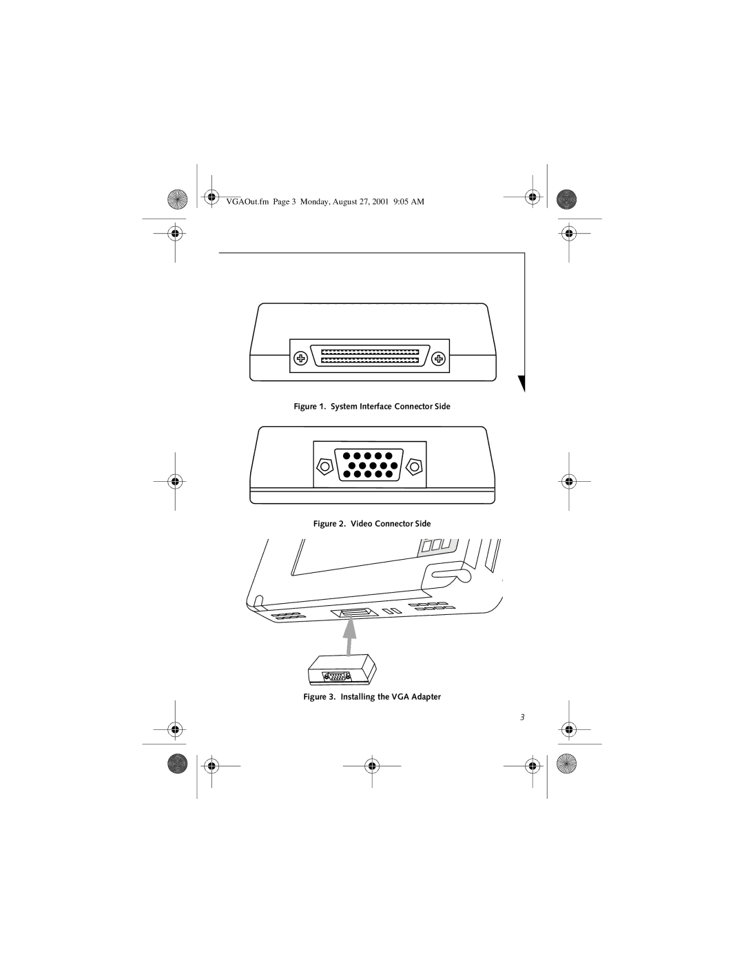 Fujitsu FMW43VA1 manual System Interface Connector Side 