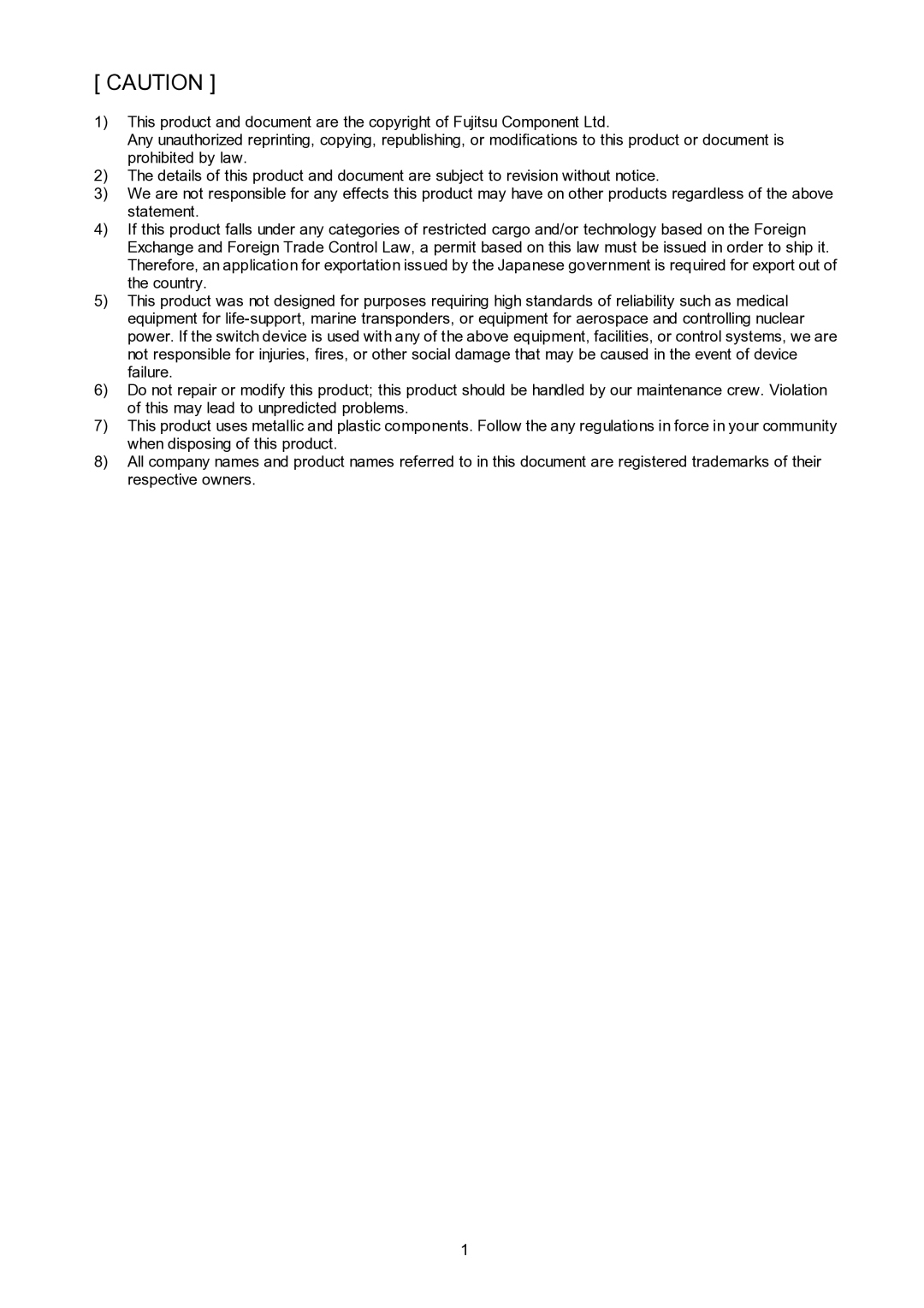 Fujitsu FS-102ATL, NC14003-T256/L user manual 