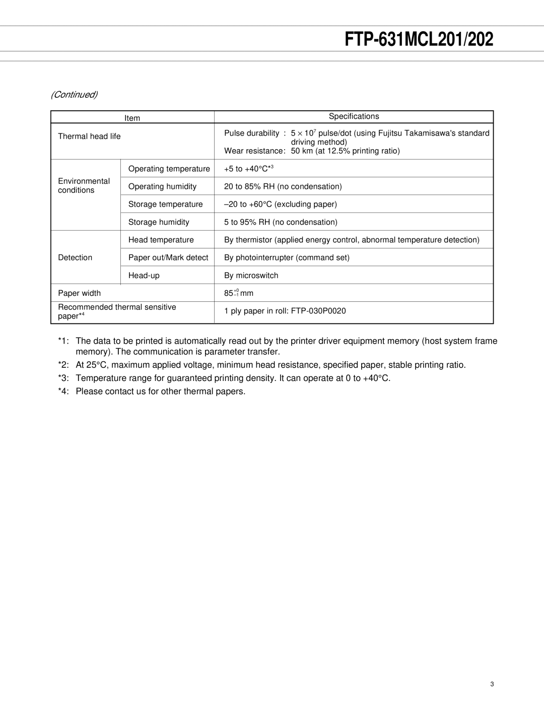 Fujitsu FTP-631MCL201, FTP-631MCL202 manual Driving method 