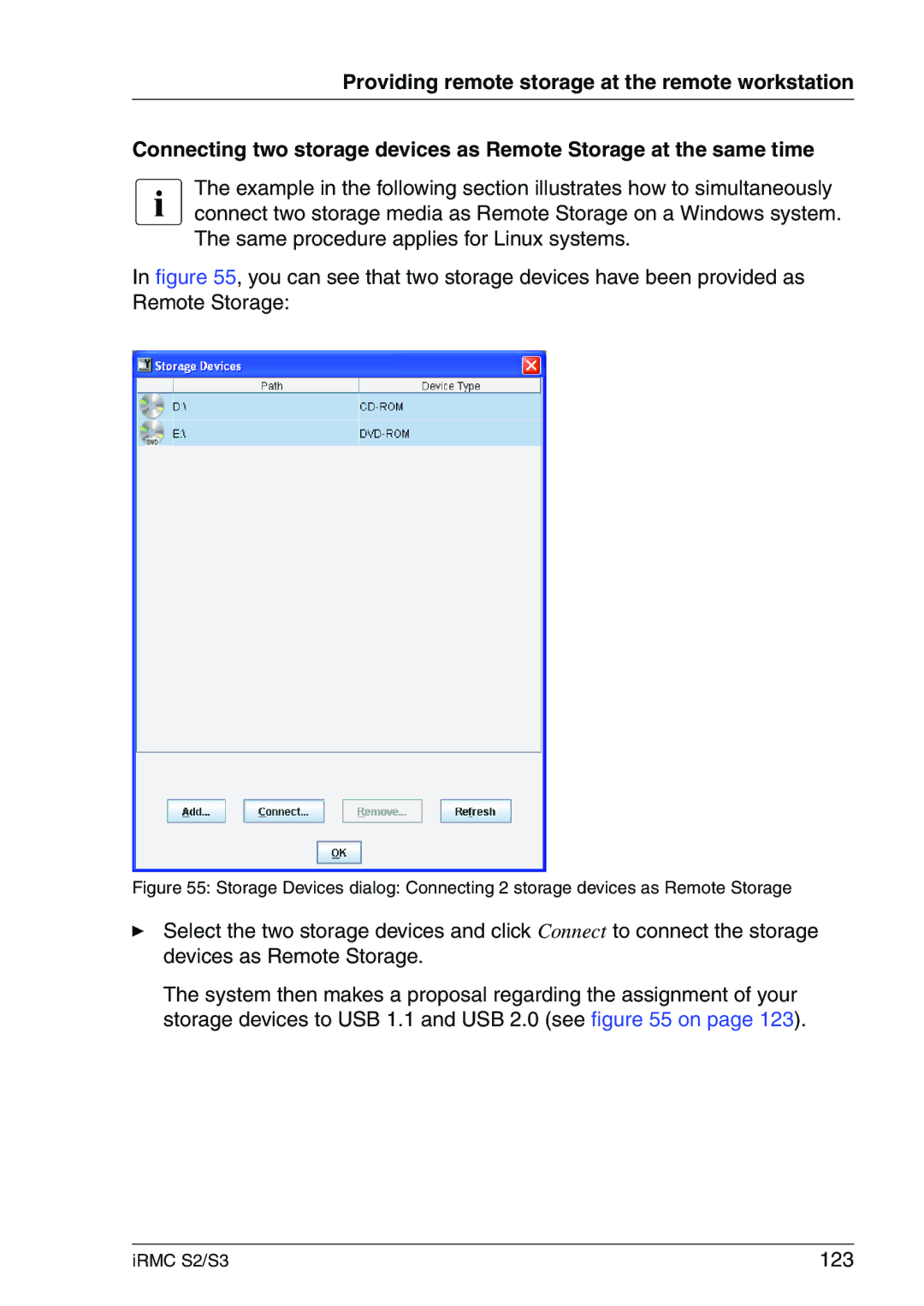 Fujitsu IRMC S2/S3 manual 123 