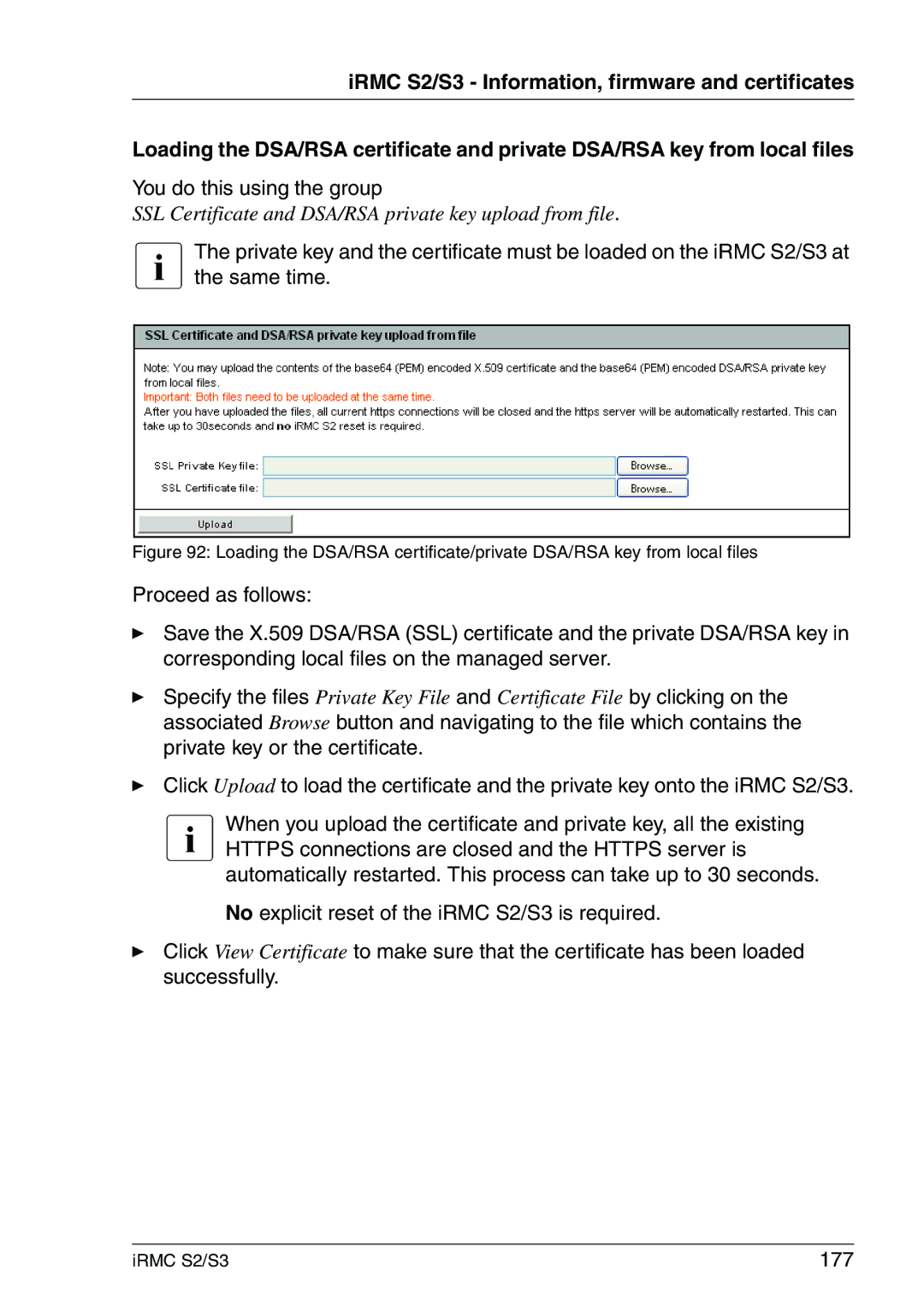 Fujitsu IRMC S2/S3 manual You do this using the group, 177 