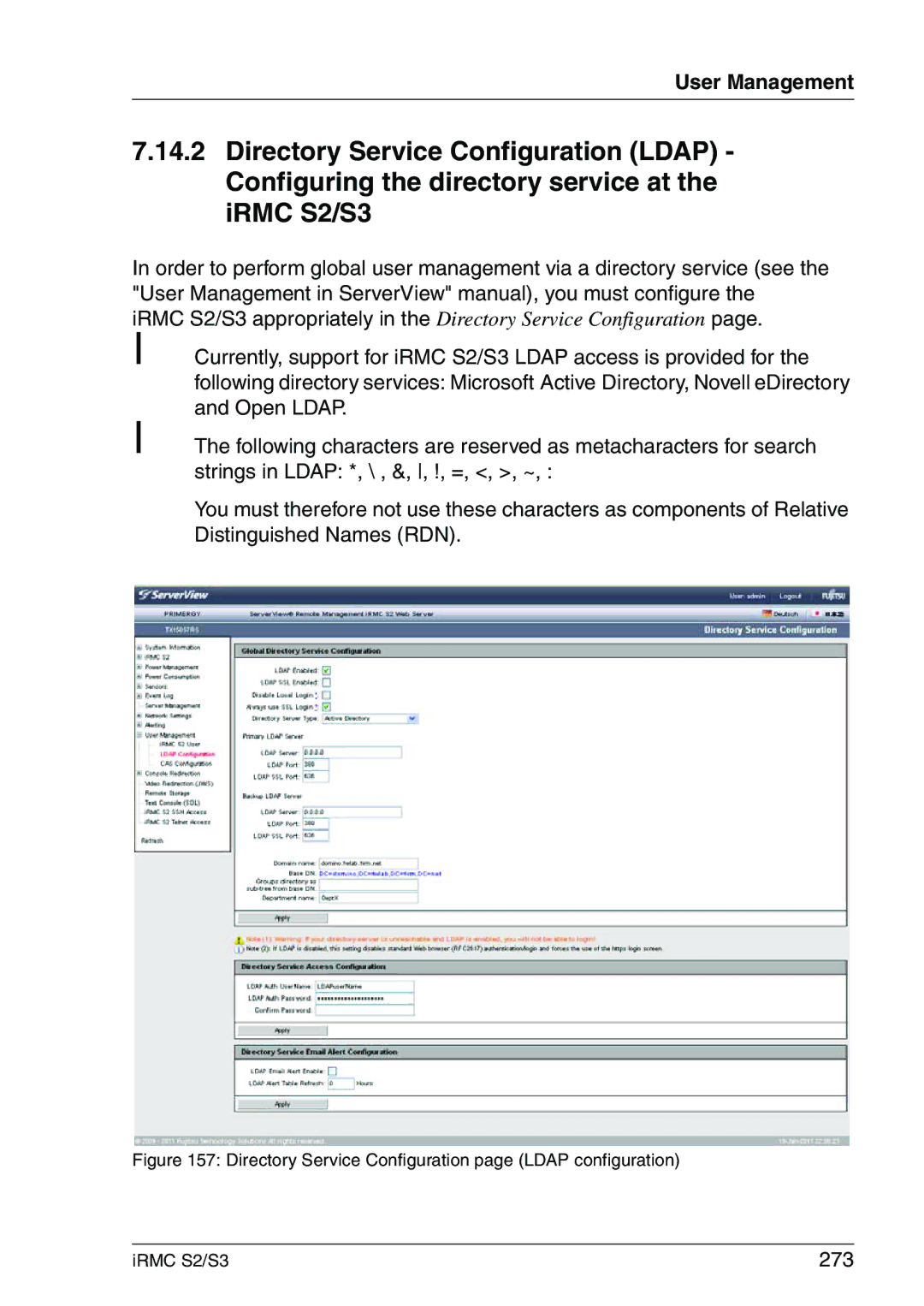 Fujitsu IRMC S2/S3 manual 273 