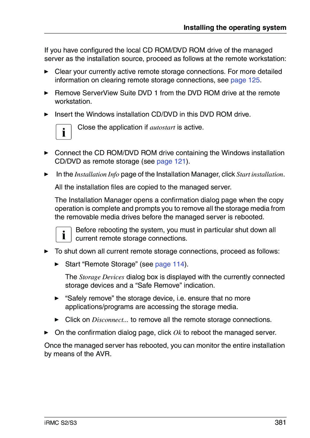 Fujitsu IRMC S2/S3 manual 381 