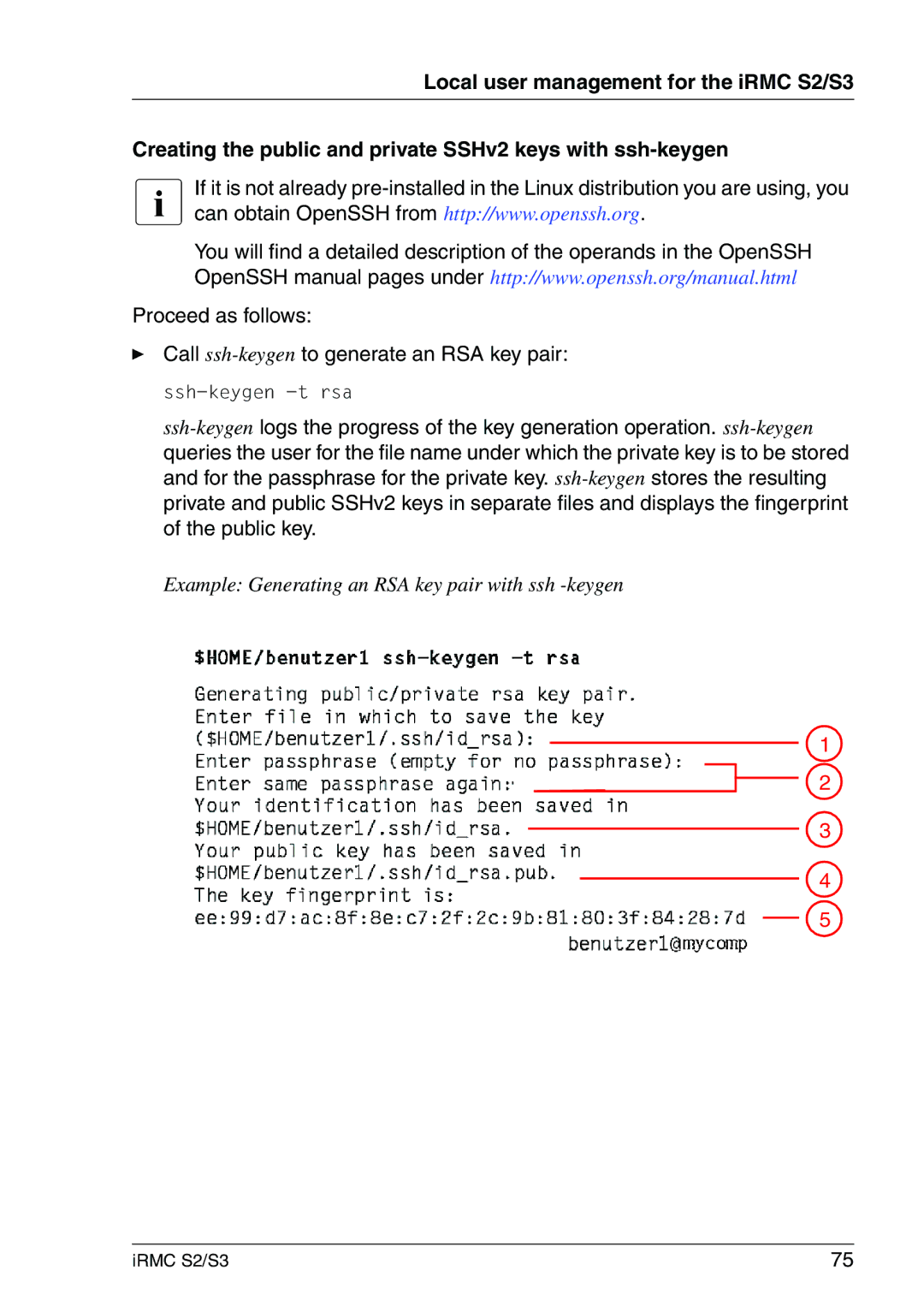 Fujitsu IRMC S2/S3 manual Proceed as follows 