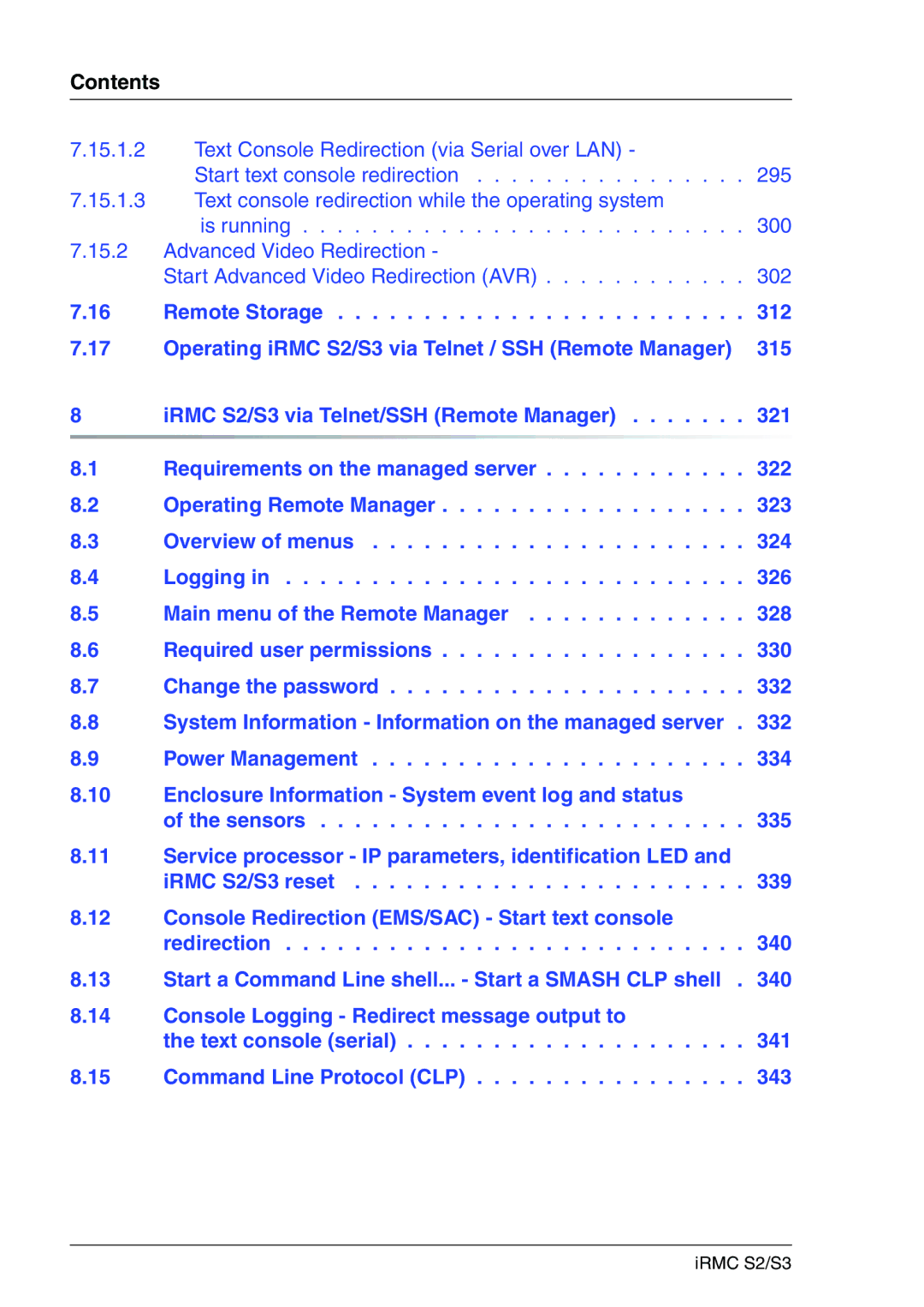 Fujitsu IRMC S2/S3 manual Remote Storage 