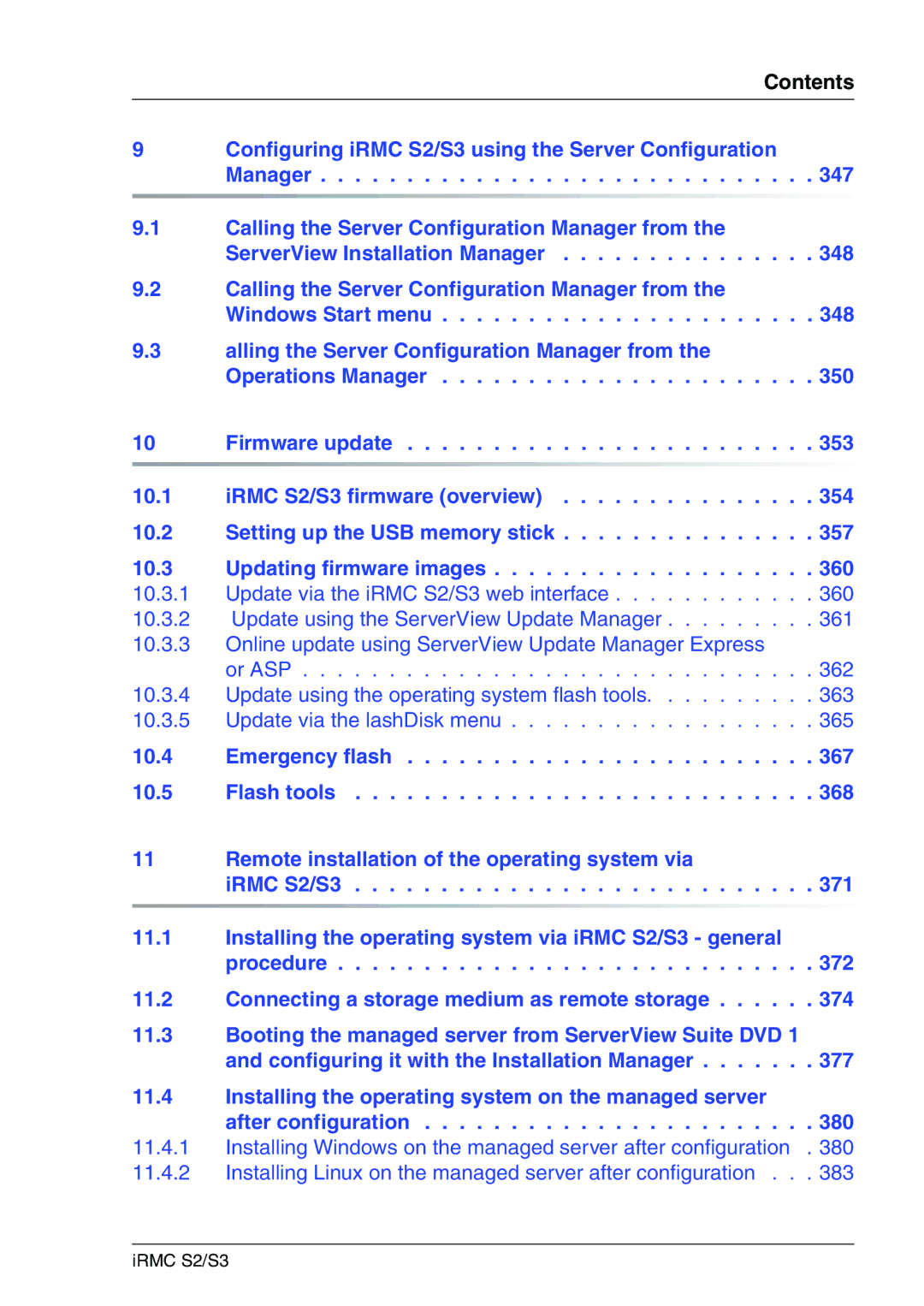 Fujitsu IRMC S2/S3 manual 354 