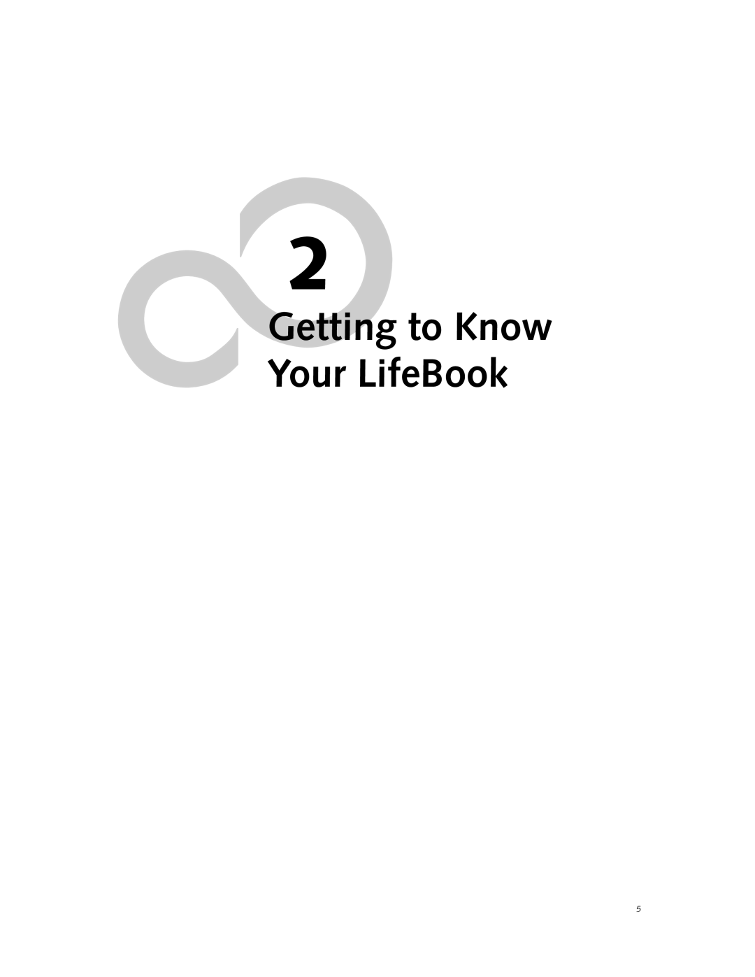 Fujitsu Laptop manual Getting to Know Your LifeBook 