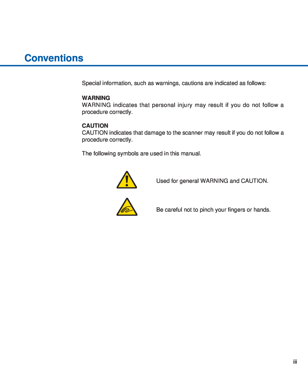 Fujitsu M3093DE/DG manual Conventions 