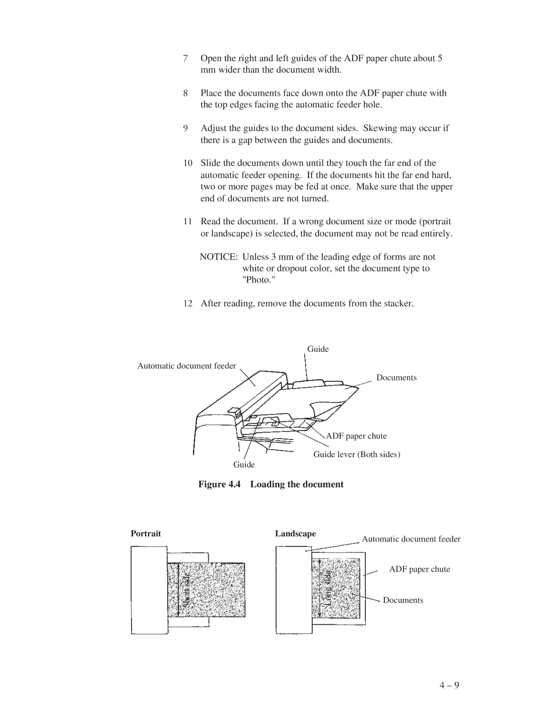 Fujitsu M3093EX, M3093GX manual Loading the document 