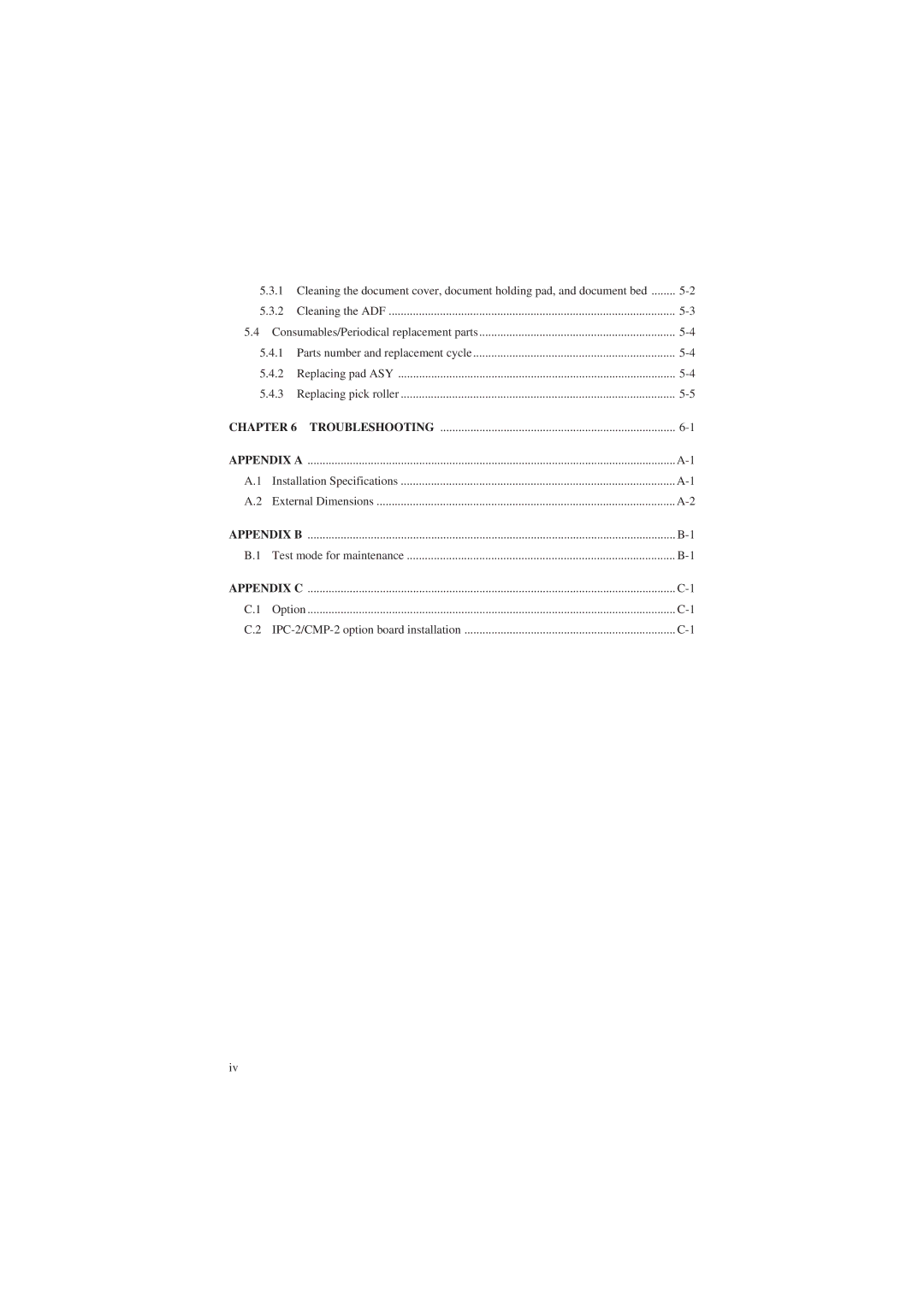 Fujitsu M3093GX, M3093EX manual Troubleshooting 