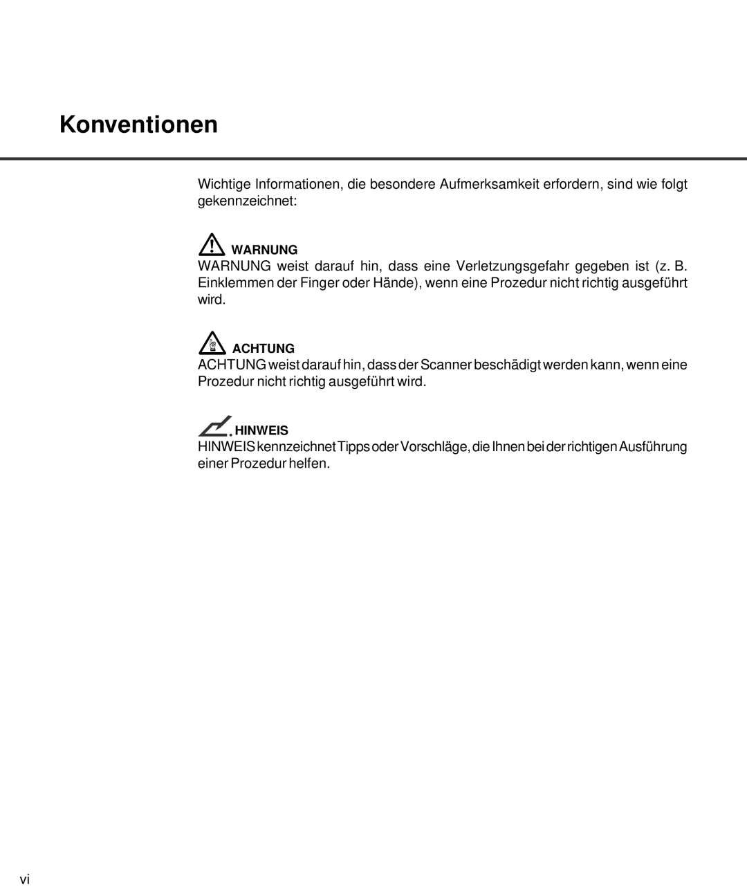 Fujitsu M4097D manual Konventionen 