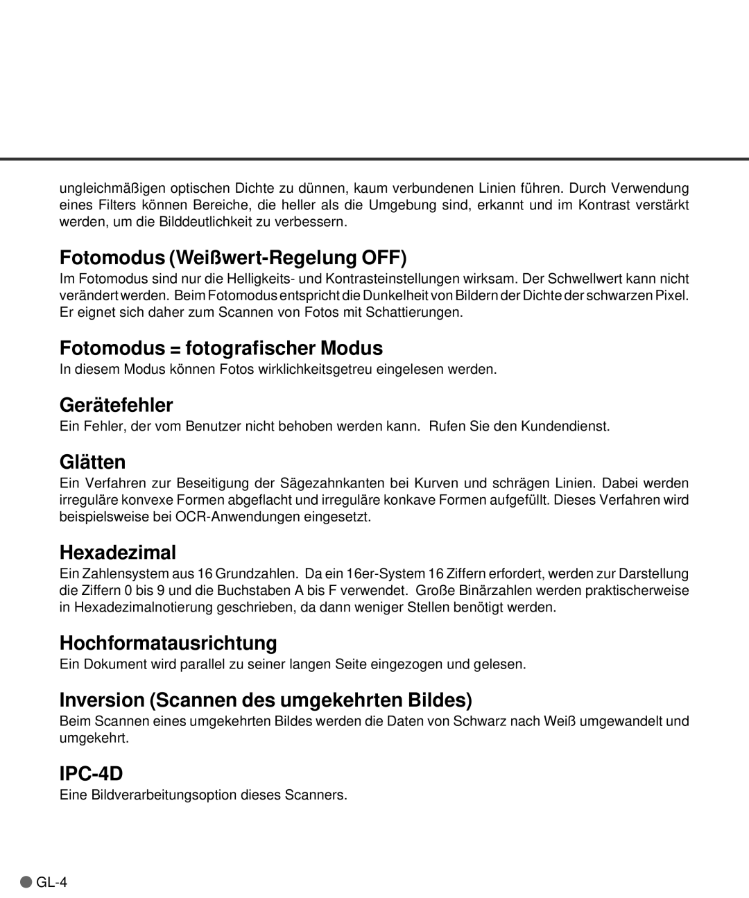 Fujitsu M4097D manual IPC-4D 