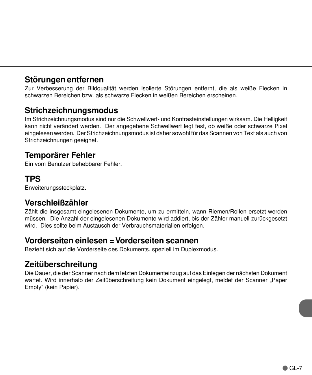 Fujitsu M4097D manual Tps 