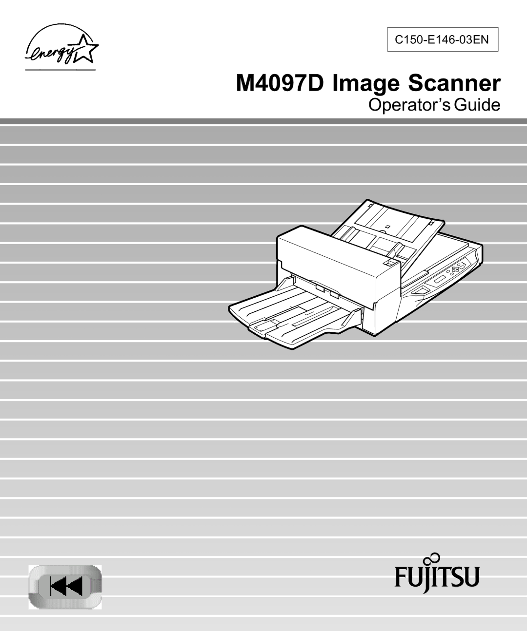 Fujitsu manual M4097D Image Scanner 