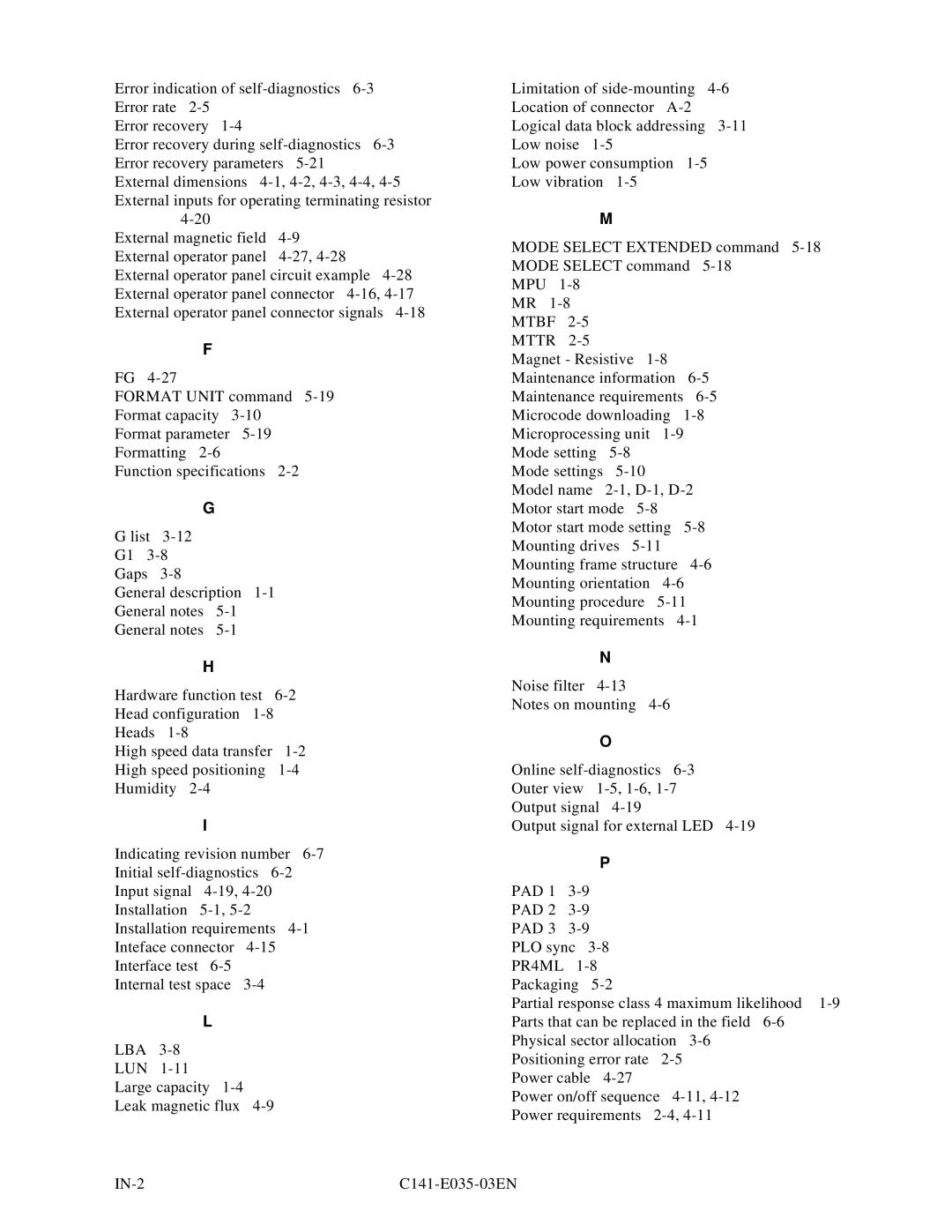 Fujitsu MAB3091, MAC3045, MAB3045, MAC3091, MAA3182 manual 