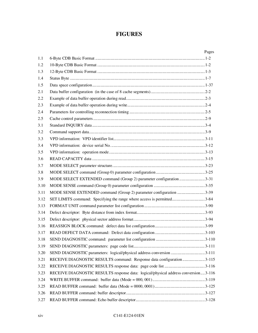 Fujitsu MAN3184, MAN3367, MAN3735 SERIES DISK DRIVES specifications Figures 