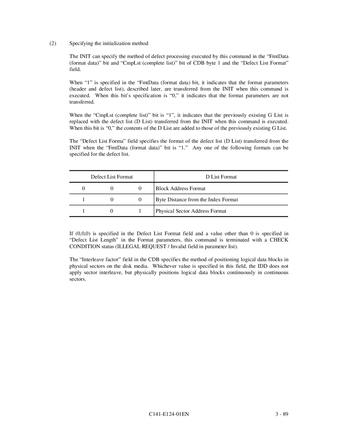 Fujitsu MAN3184, MAN3367, MAN3735 SERIES DISK DRIVES specifications 