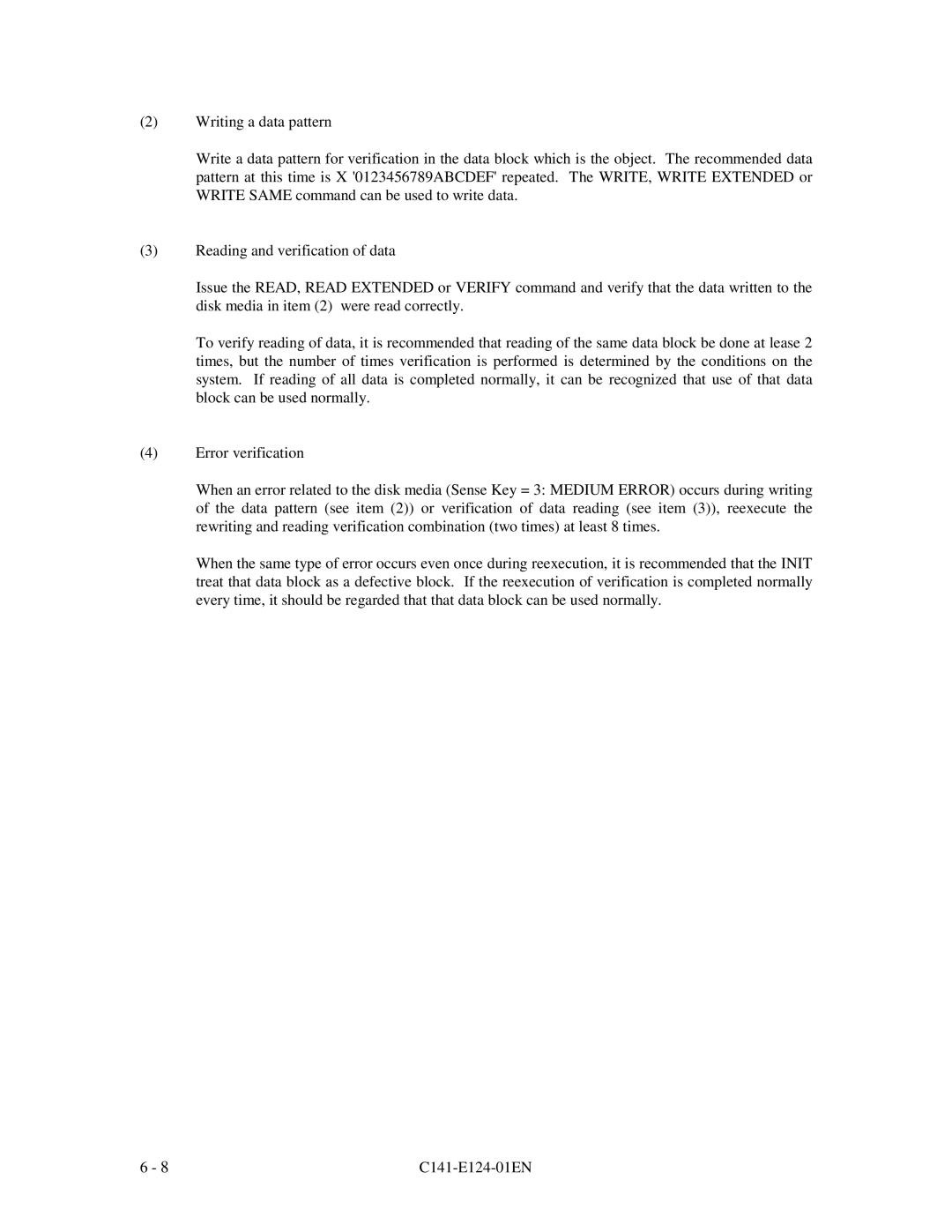 Fujitsu MAN3184, MAN3367, MAN3735 SERIES DISK DRIVES specifications 