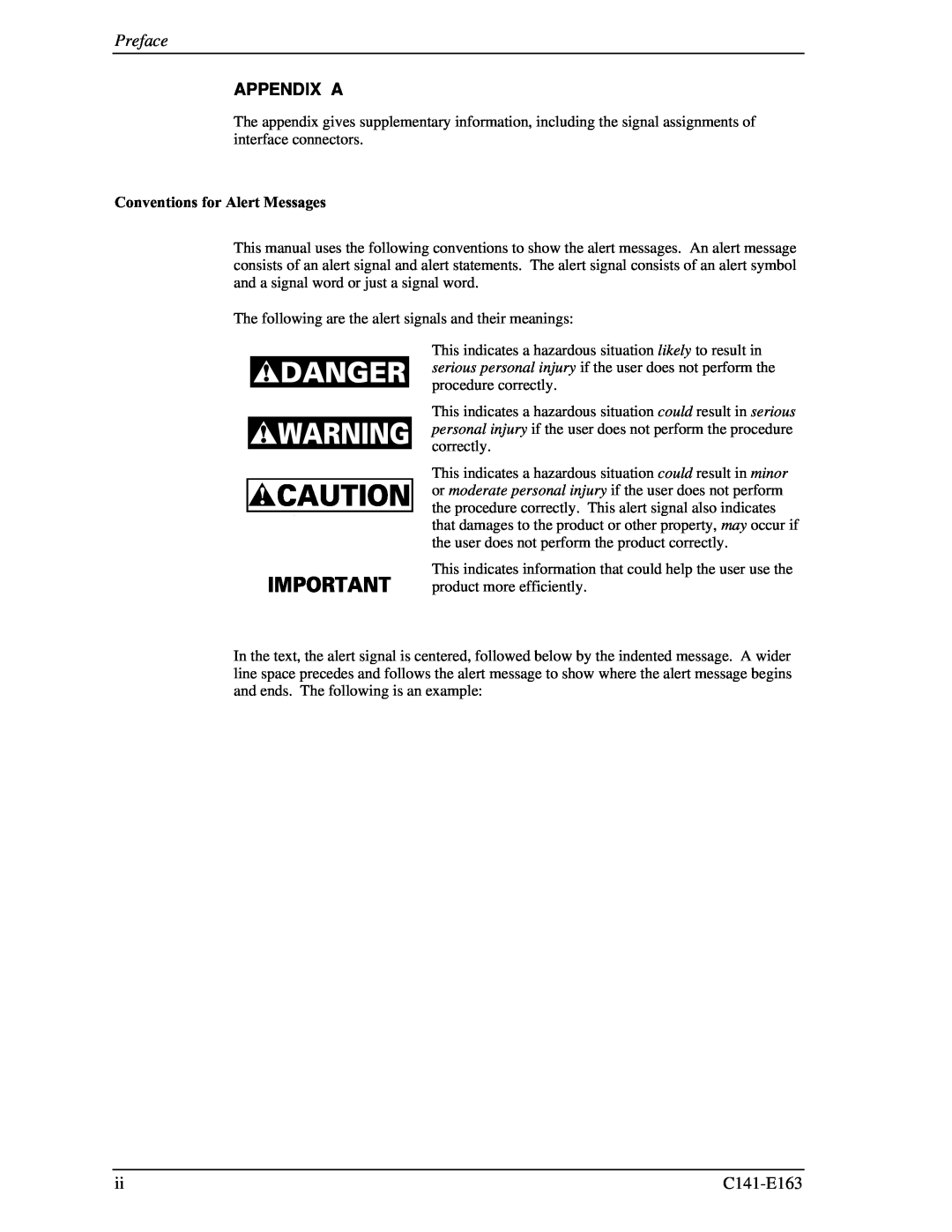 Fujitsu MAP3147FC, MAP3735FC manual Preface, Appendix A, Conventions for Alert Messages 