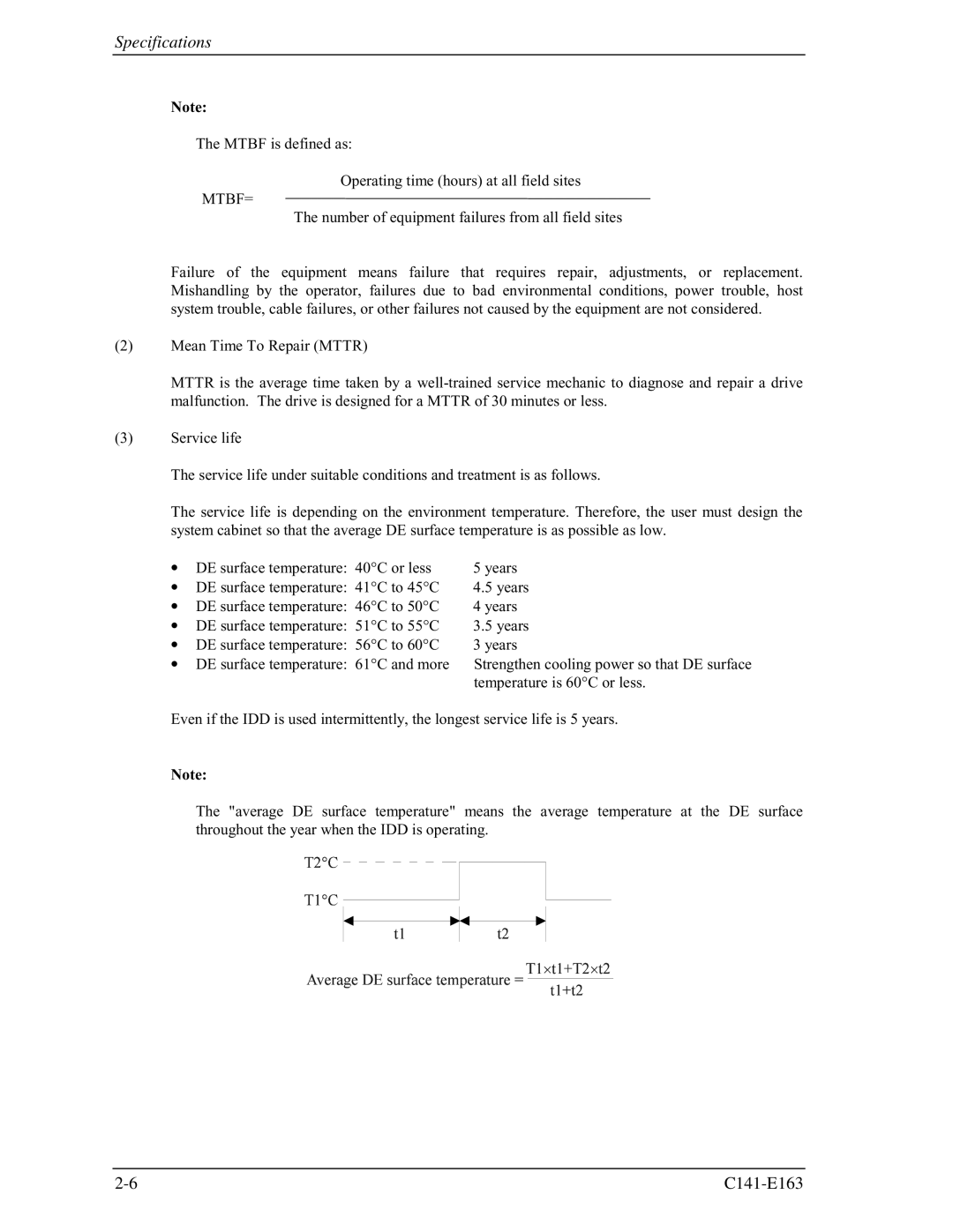 Fujitsu MAP3147FC, MAP3735FC manual Mtbf= 