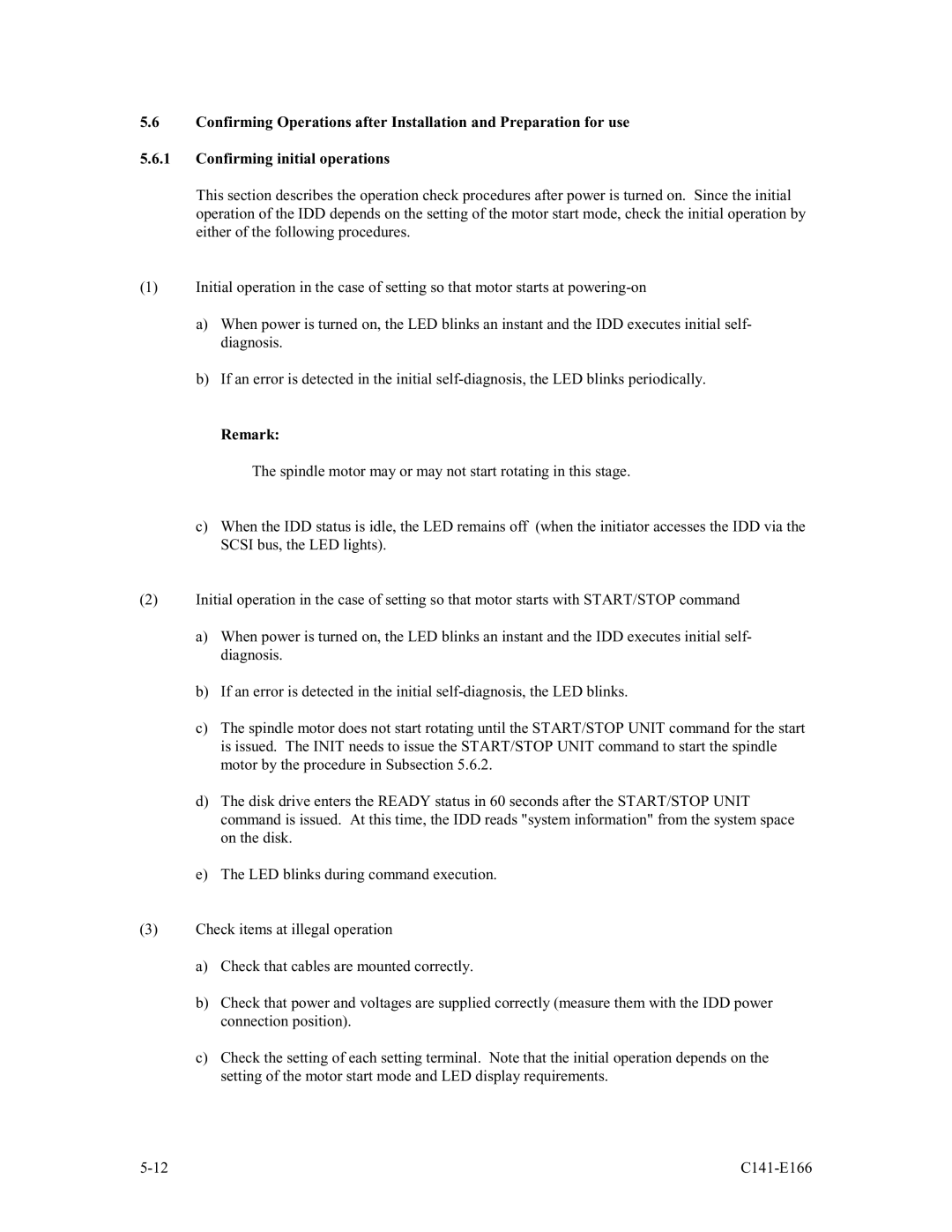 Fujitsu MAP3367NC/NP, MAP3147NC/NP, MAP3735NC/NP manual Remark 