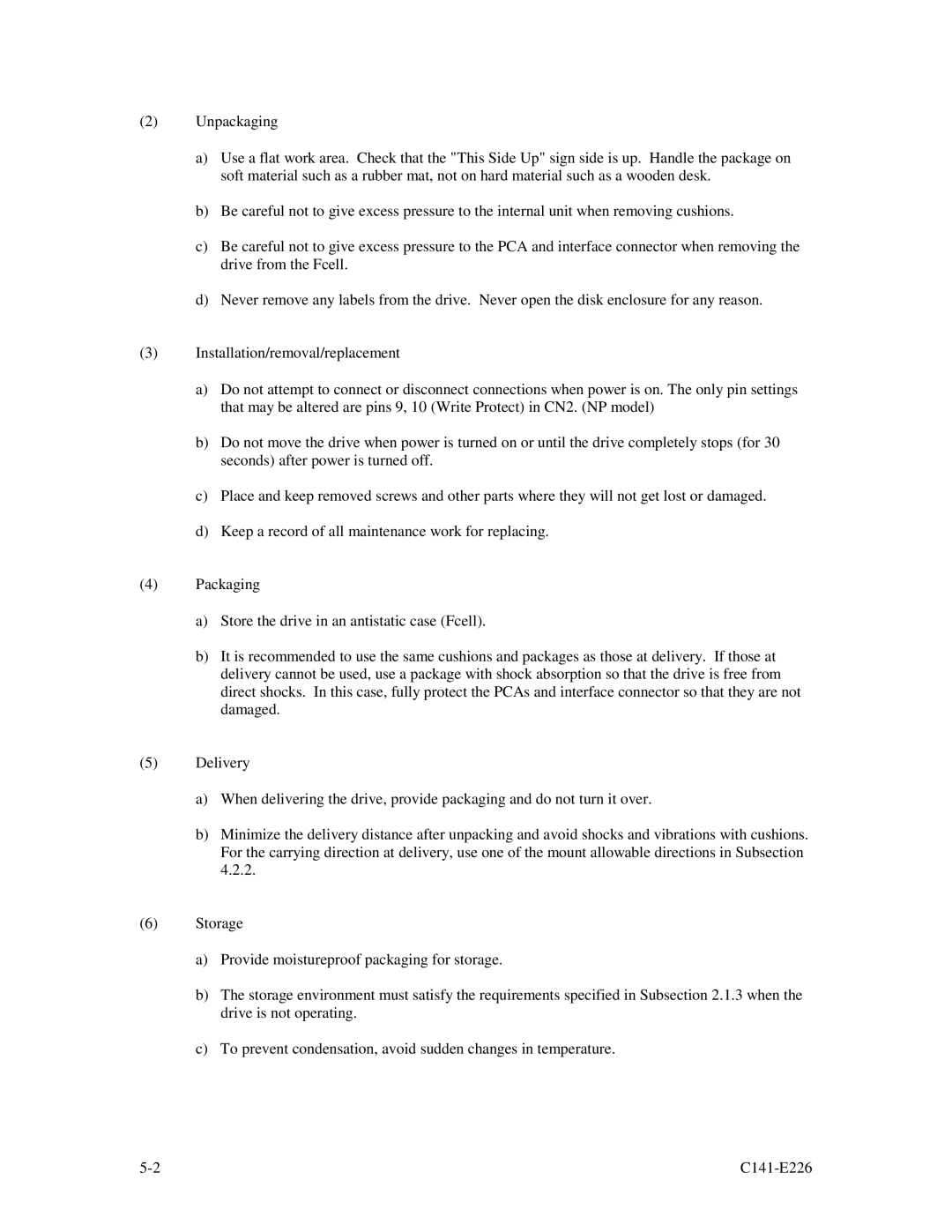 Fujitsu MAW3147NC/NP, MAW3300NC/NP, MAW3073NC/NP manual 