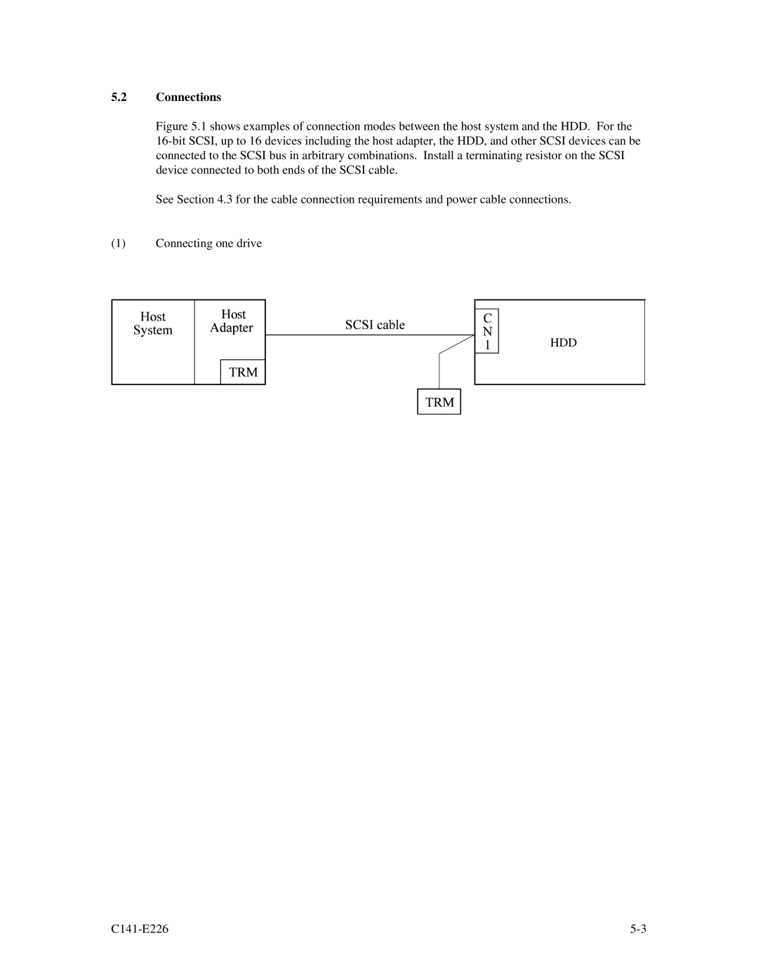 Fujitsu MAW3300NC/NP, MAW3073NC/NP, MAW3147NC/NP manual Connections, Hdd 