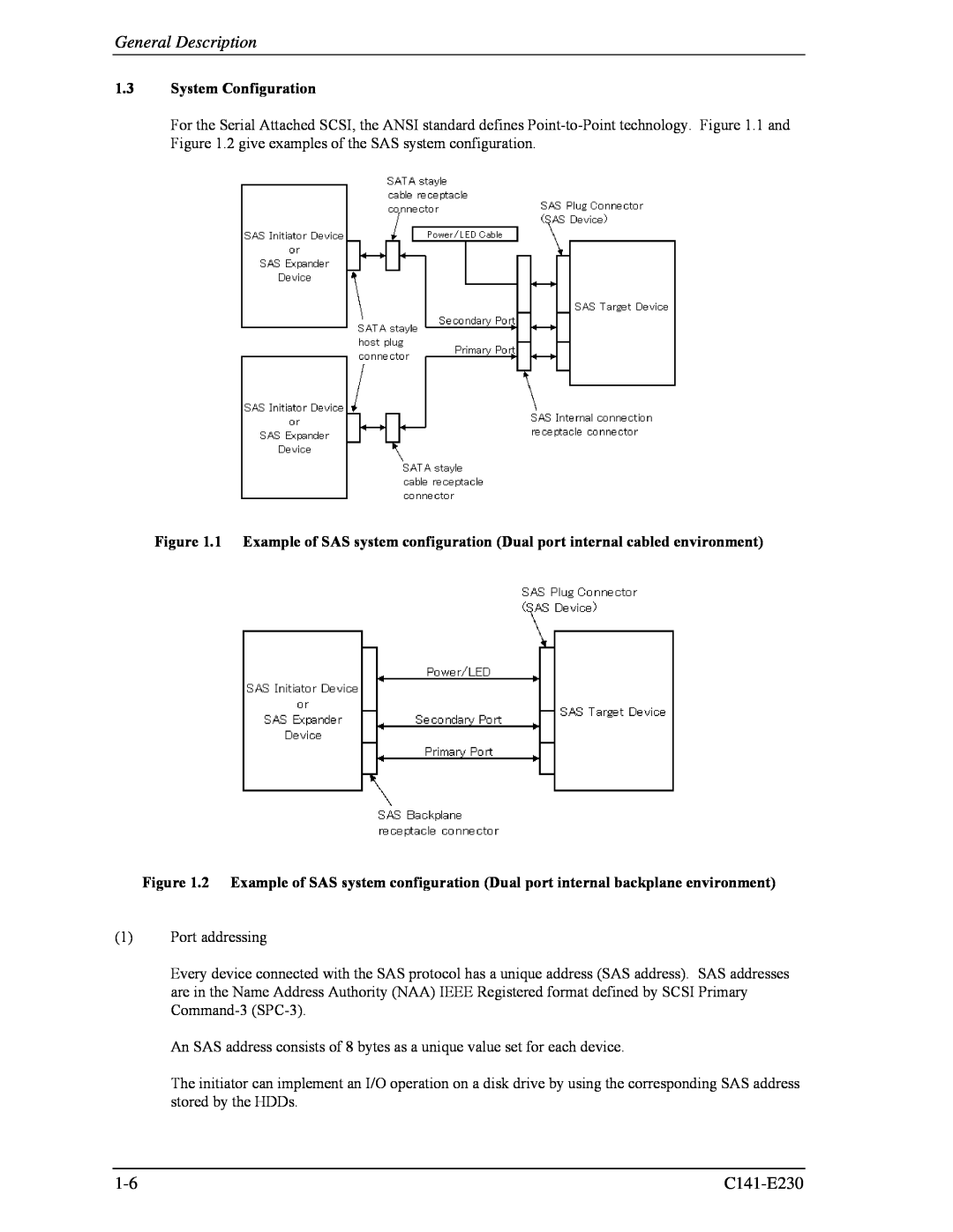 Fujitsu MAY2073RC, MAY2036RC manual General Description, System Configuration 
