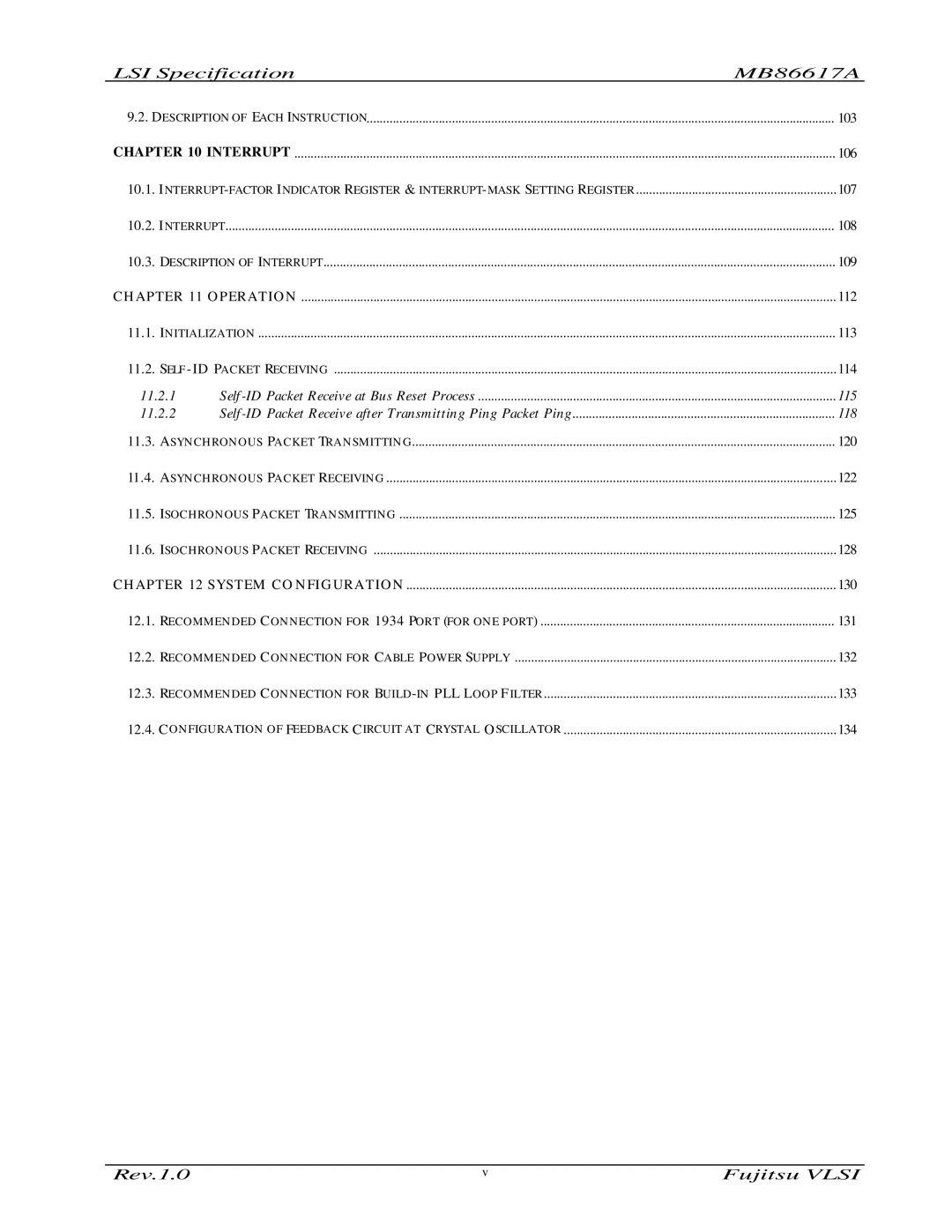 Fujitsu MB86617A manual 106 