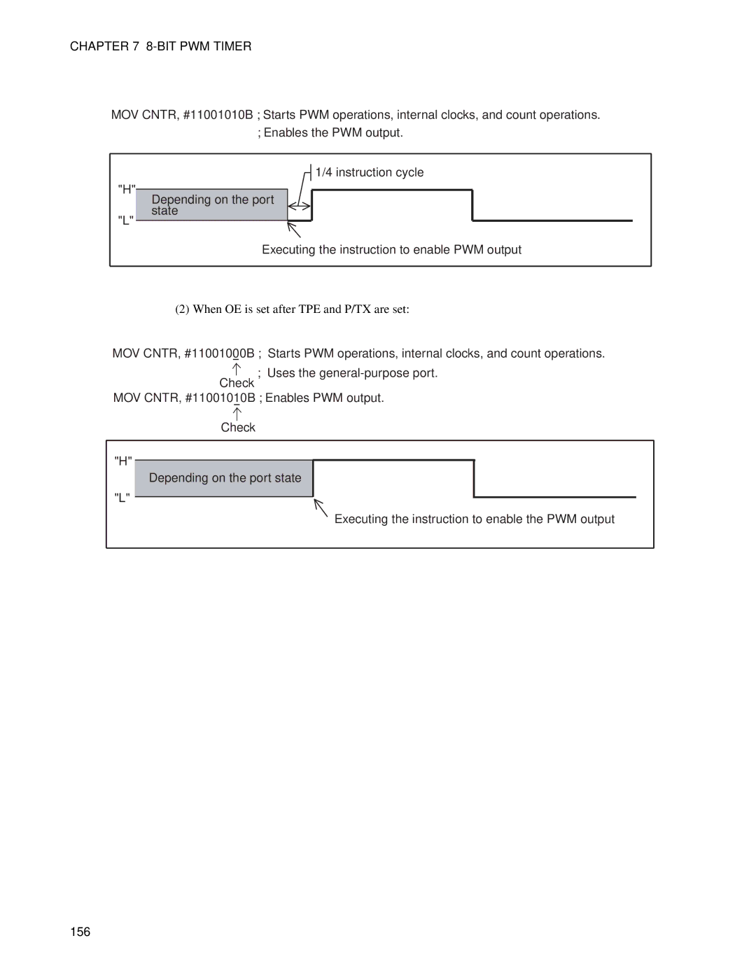 Fujitsu MB89202, F202RA manual 156 