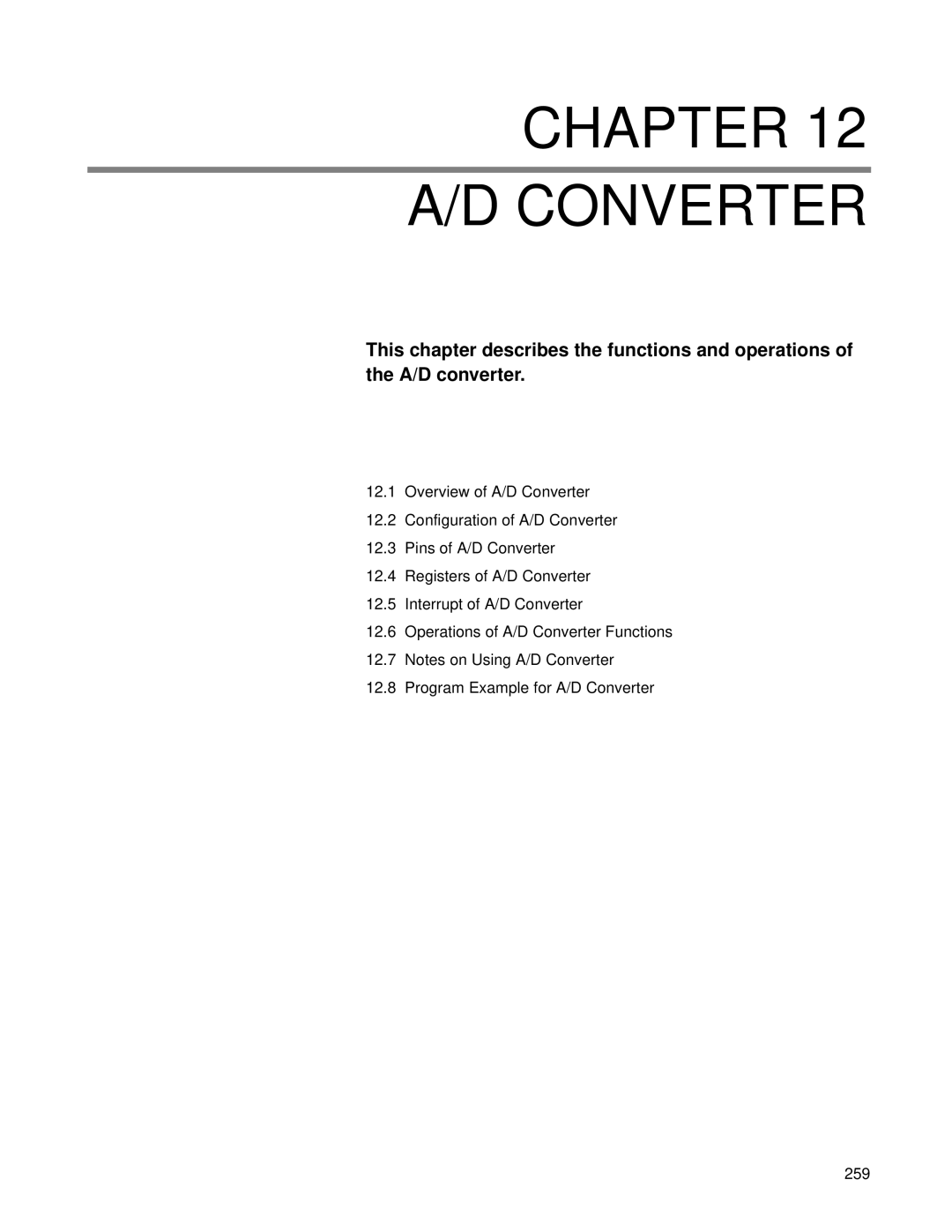 Fujitsu F202RA, MB89202 manual Chapter Converter 