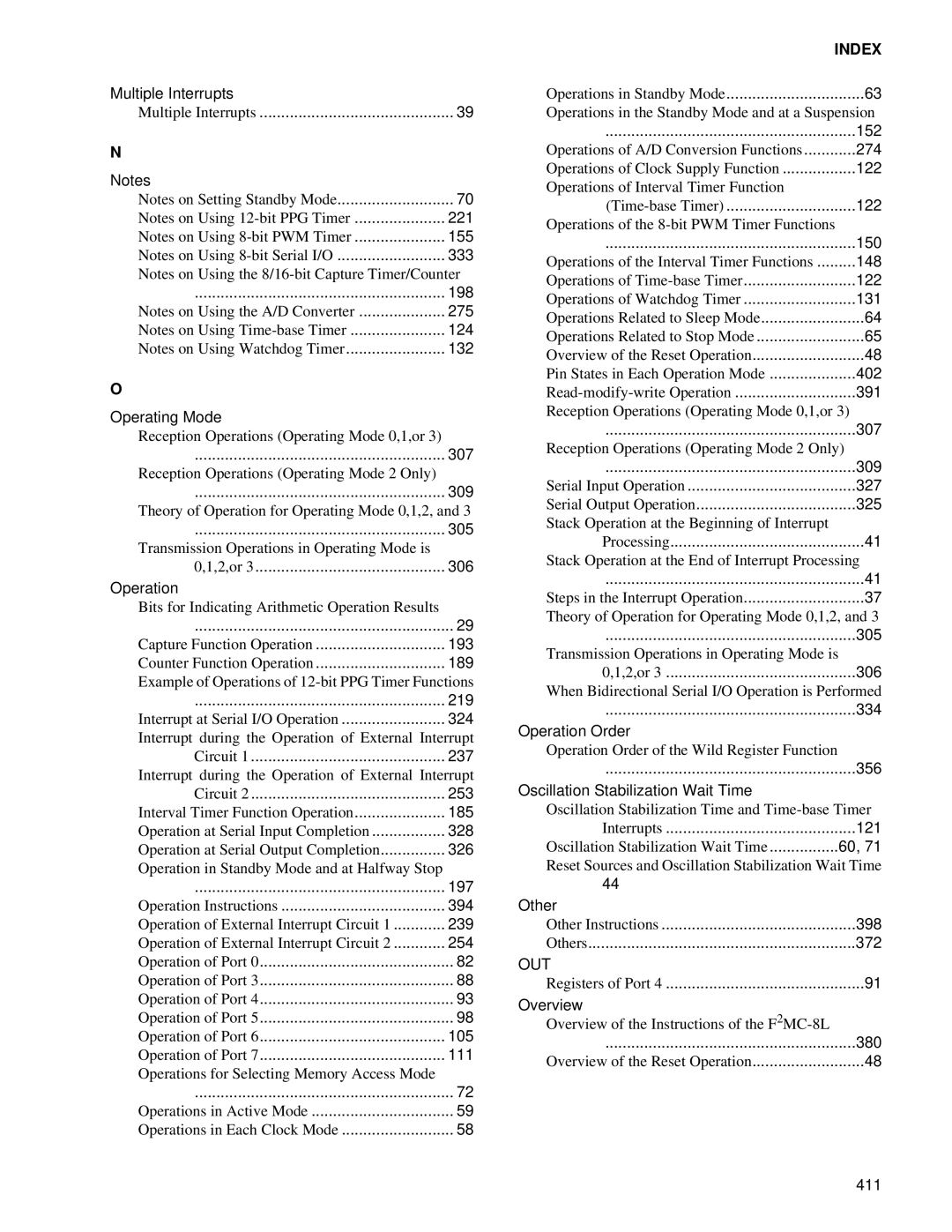 Fujitsu F202RA, MB89202 manual Out 