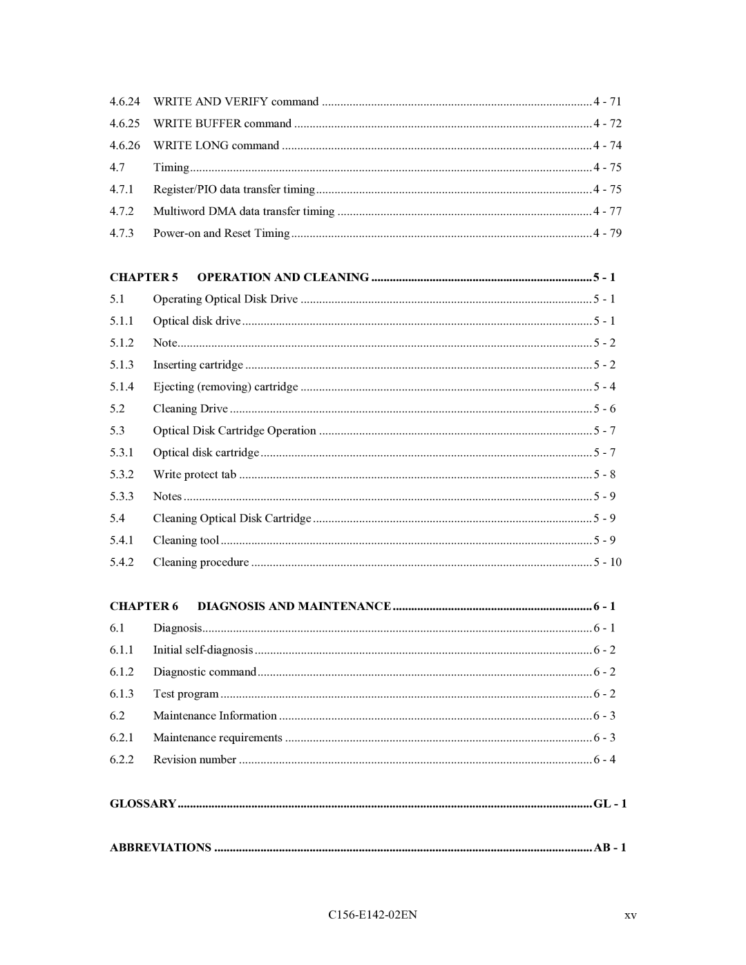 Fujitsu MCF3064AP, MCE3064AP, MCE3130AP manual Operation and Cleaning 