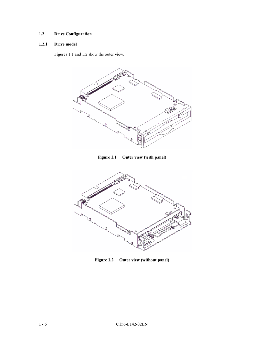 Fujitsu MCF3064AP, MCE3064AP, MCE3130AP manual Outer view with panel, Outer view without panel 