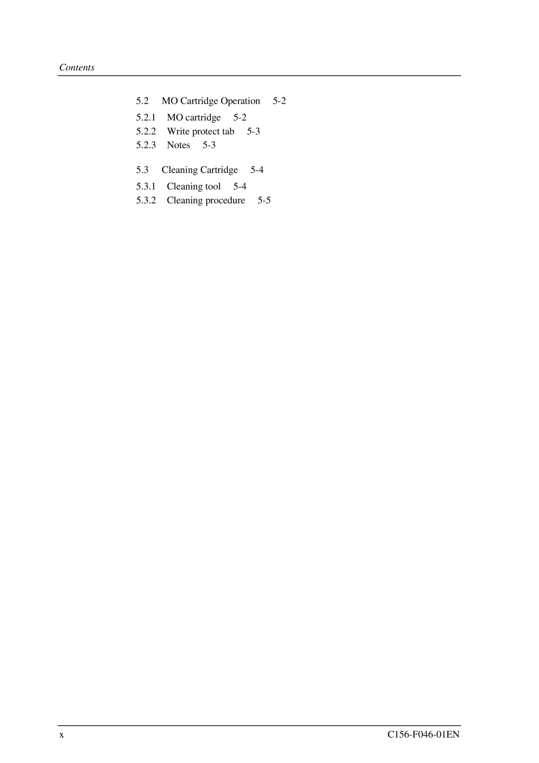 Fujitsu MDG3064UB, MDG3130UB manual Contents 