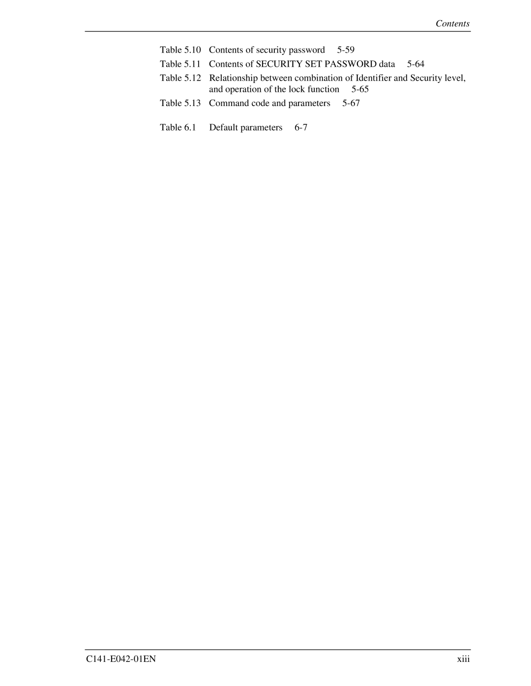 Fujitsu MHA2021AT, MHA2032AT manual C141-E042-01EN Xiii 