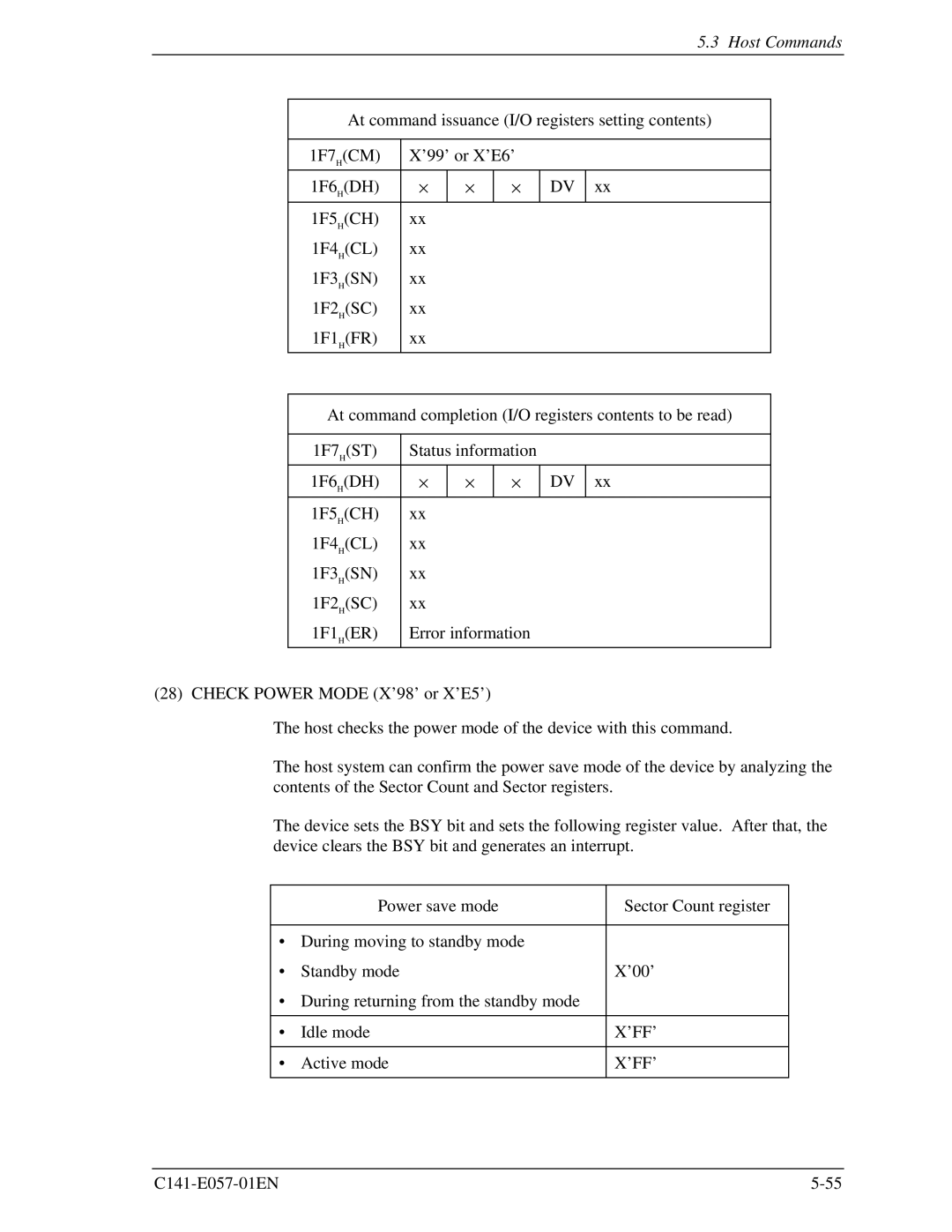 Fujitsu MHF2021AT, MHF2043AT, MHE2043AT, MHE2064AT manual ’Ff’ 