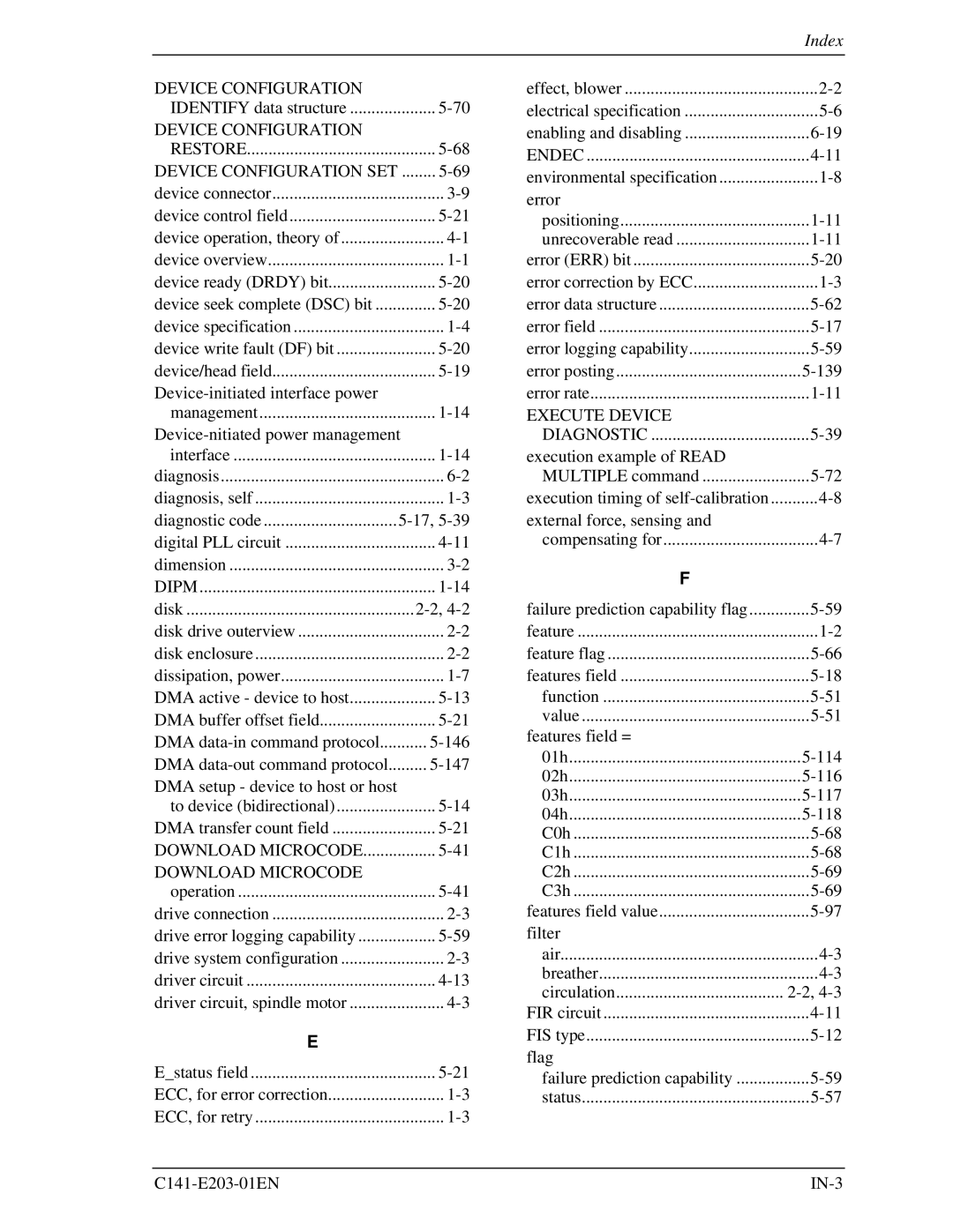 Fujitsu MHT2040BH, MHT2060BH, MHT2080BH manual Device-initiated interface power 