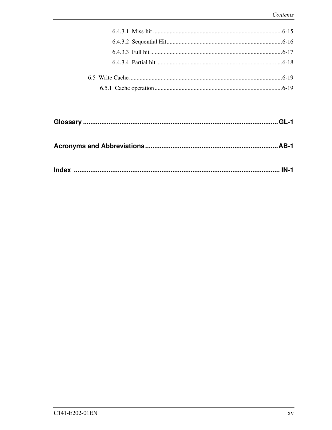 Fujitsu MHU2100AT manual Glossary GL-1 Acronyms and Abbreviations AB-1 Index IN-1 