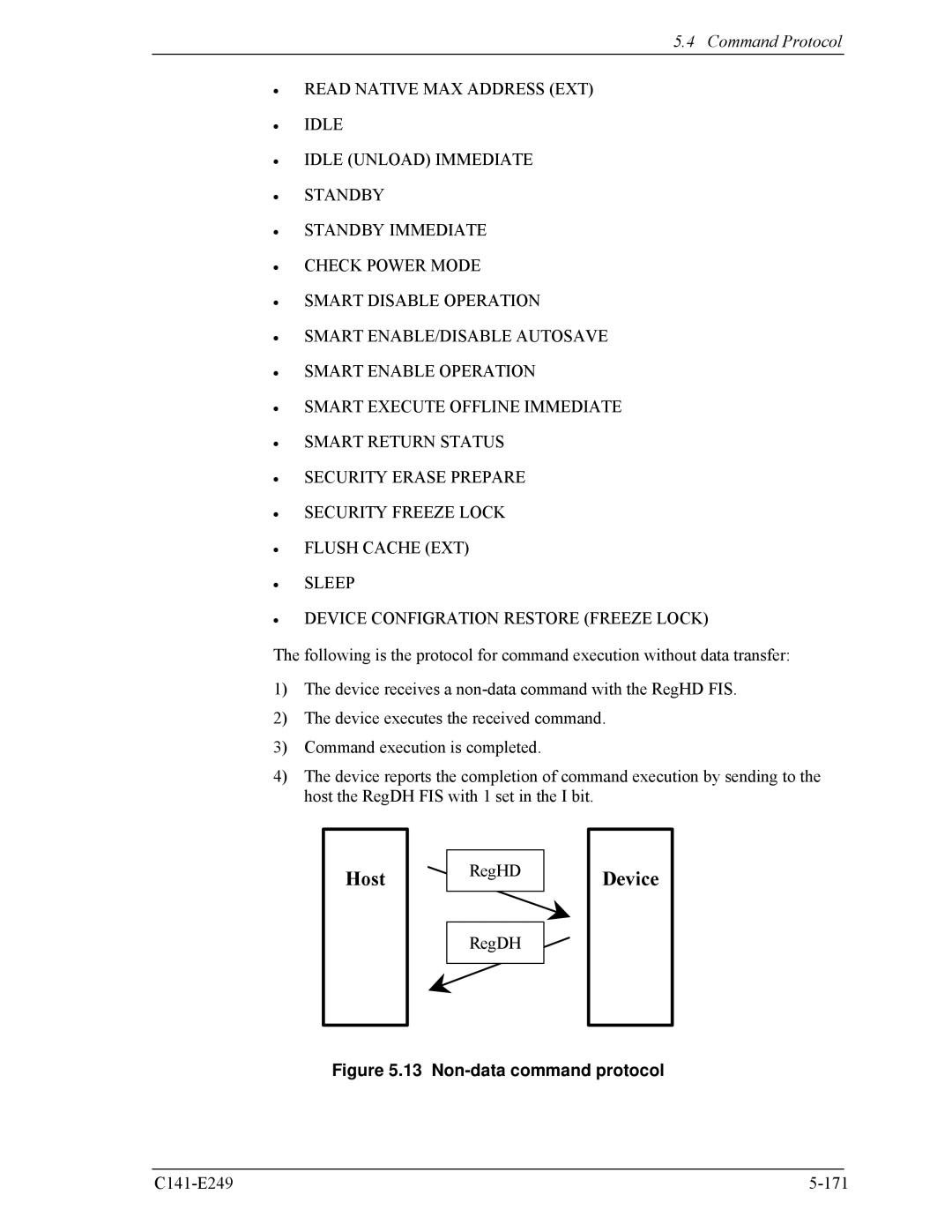 Fujitsu MHW2100BS, MHW2080BS, MHW2120BS, MHW2040BS, MHW2060BS manual Host 