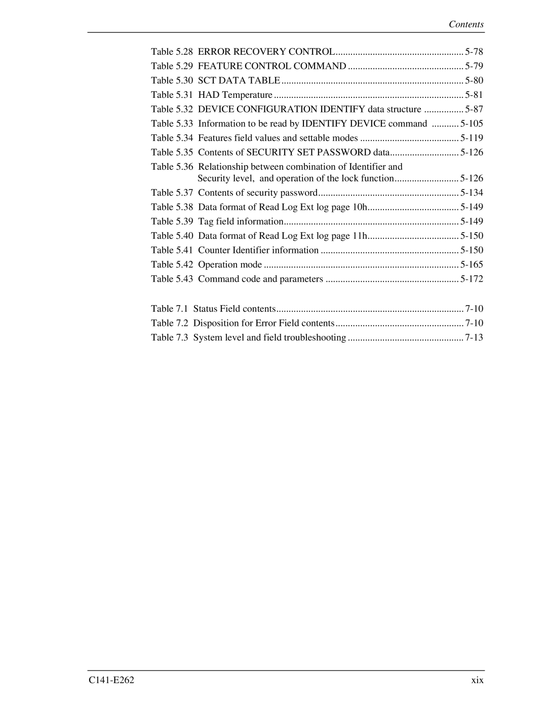 Fujitsu MHY2040BH, MHY2160BH, MHY2200BH, MHY2250BH, MHY2100BH, MHY2120BH, MHY2080BH, MHY2060BH manual 105 