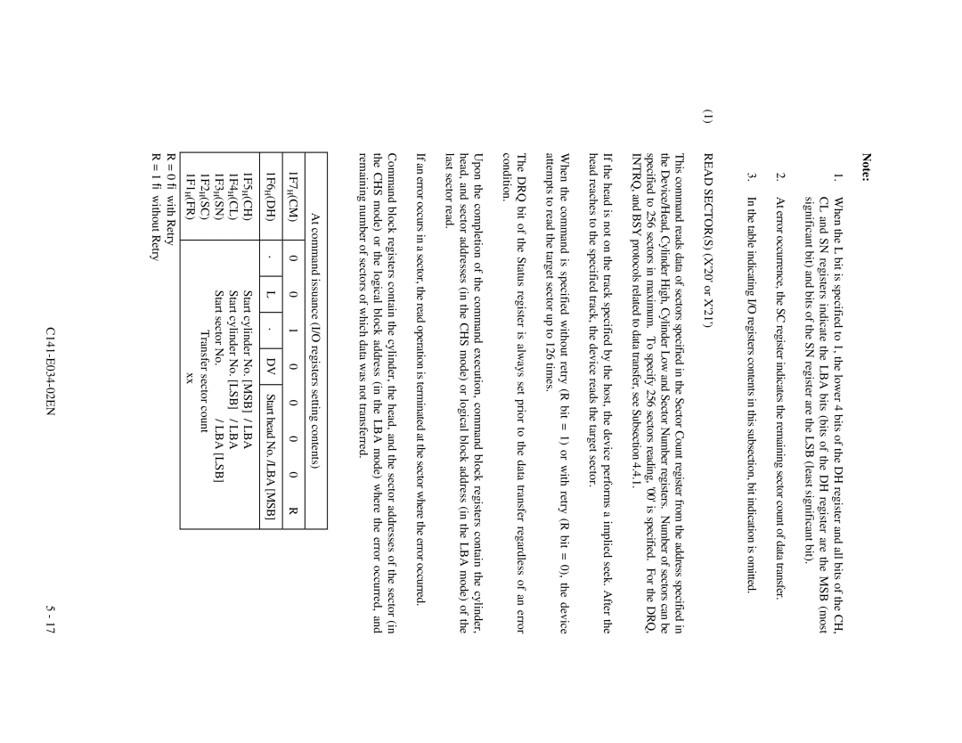 Fujitsu MPA3035AT, MPA3043AT, MPA3052AT, MPA3026AT, MPA3017AT manual Lba 