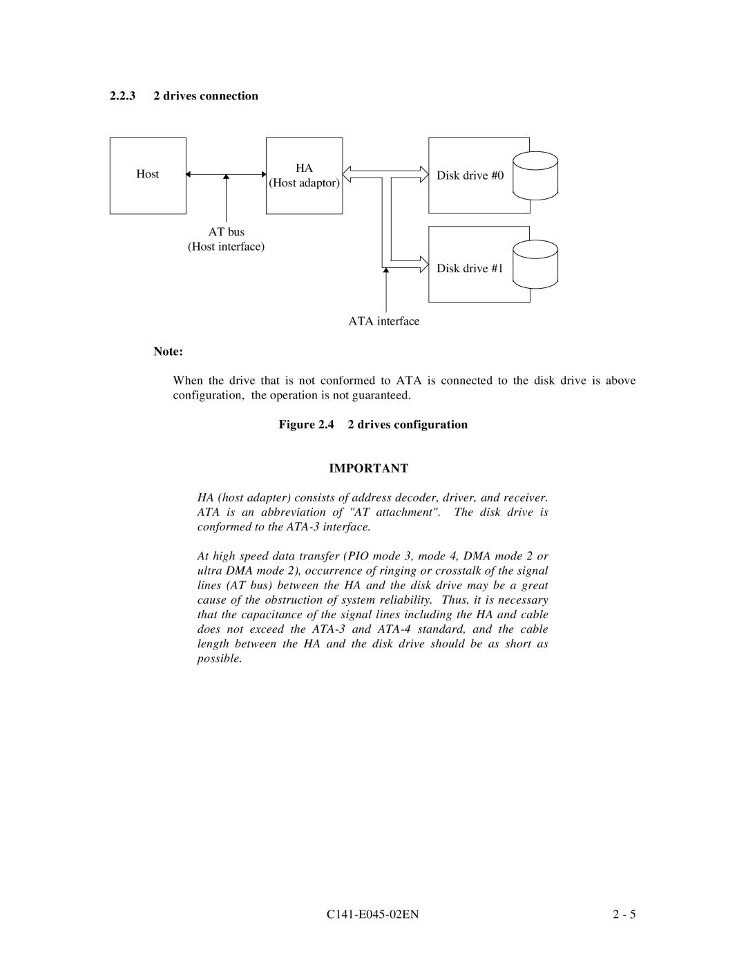 Fujitsu MPB3054AT, MPB3032AT, MPB3052AT, MPB3021AT, MPB3043AT manual 3 2 drives connection, drives configuration 