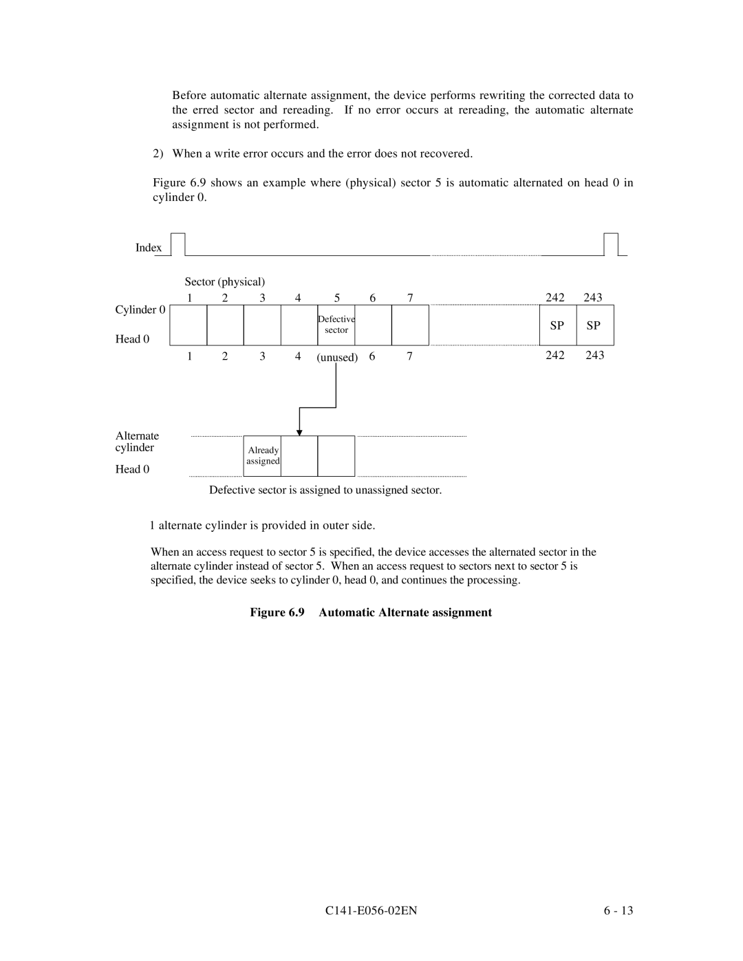 Fujitsu MPC3065AH, MPC3045AH manual Automatic Alternate assignment 