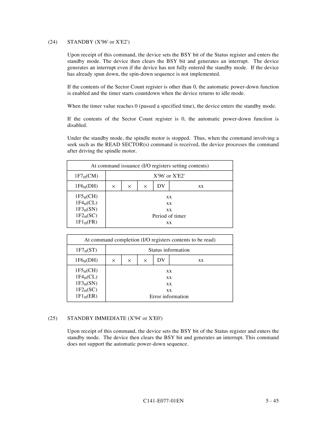 Fujitsu MPE3XXXAT manual 