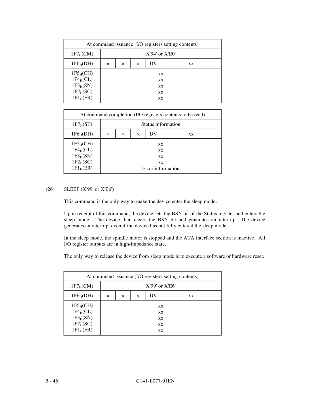 Fujitsu MPE3XXXAT manual 