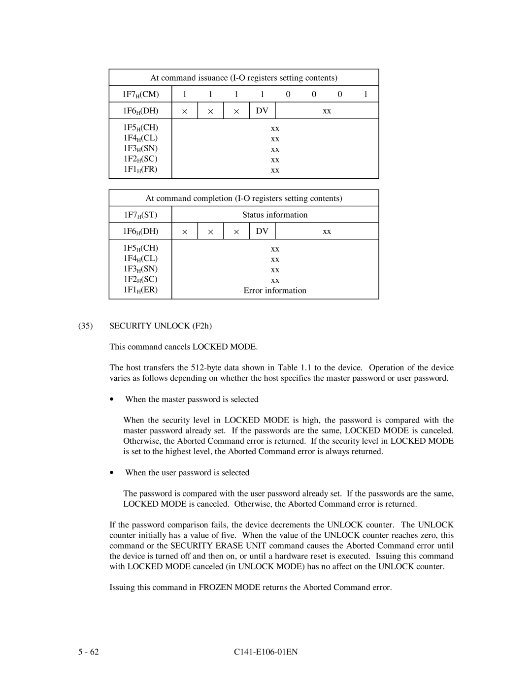 Fujitsu MPF3XXXAH manual 