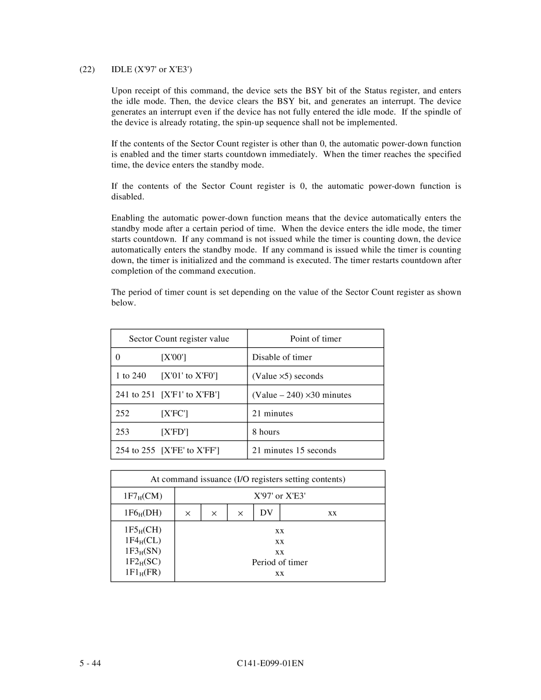 Fujitsu MPF3XXXAT manual 